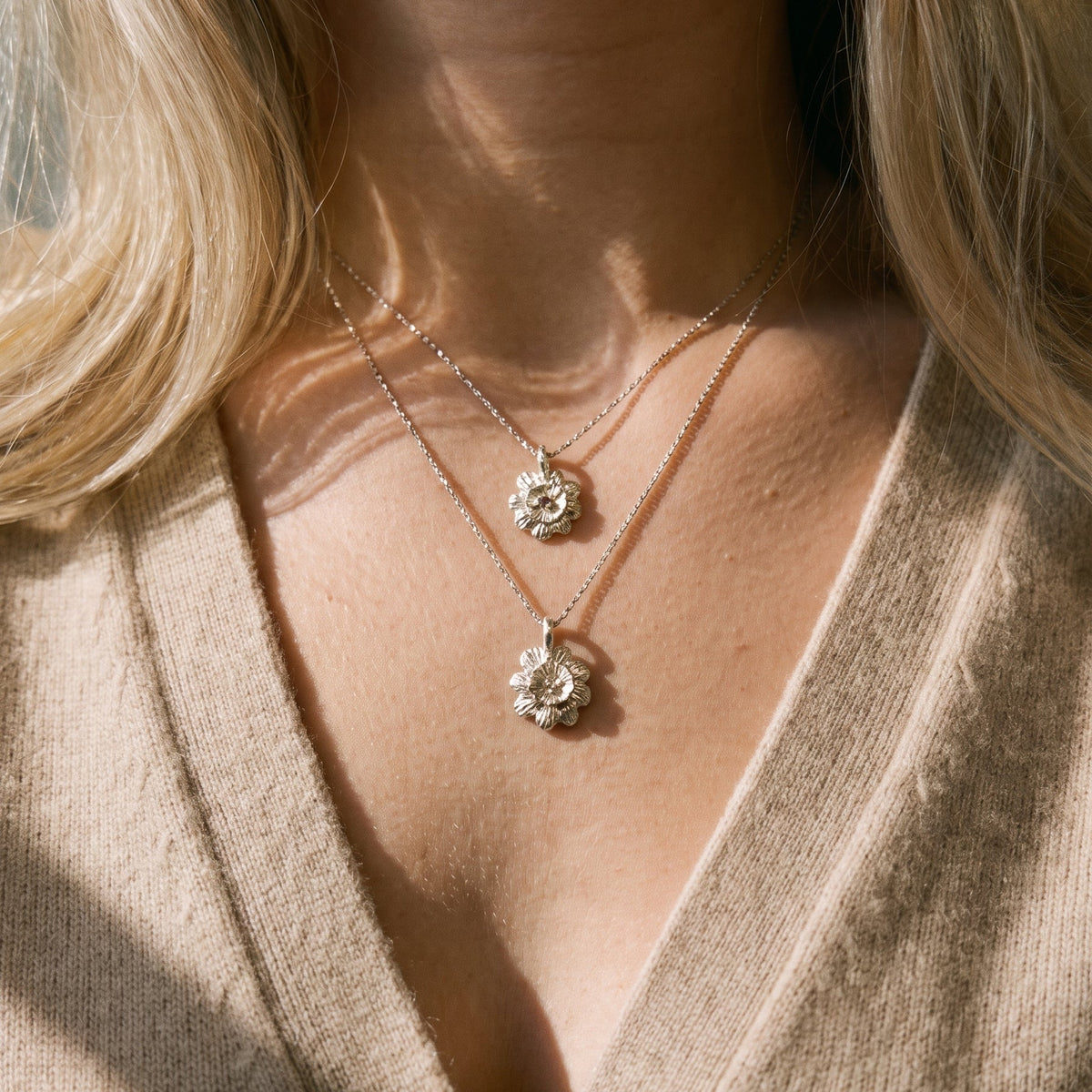 The Ember Flower Pendant
