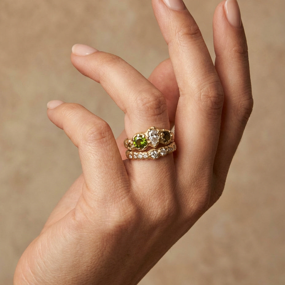 The Verdant Crown Ring