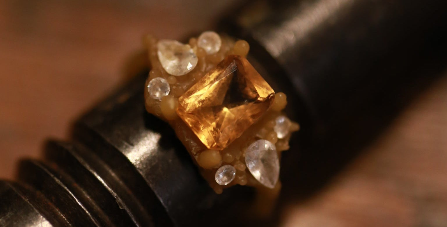The Citrine Muse Ring