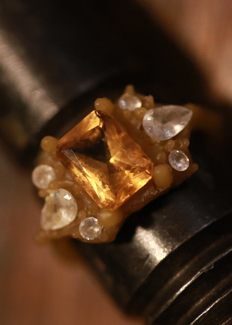 The Citrine Muse Ring