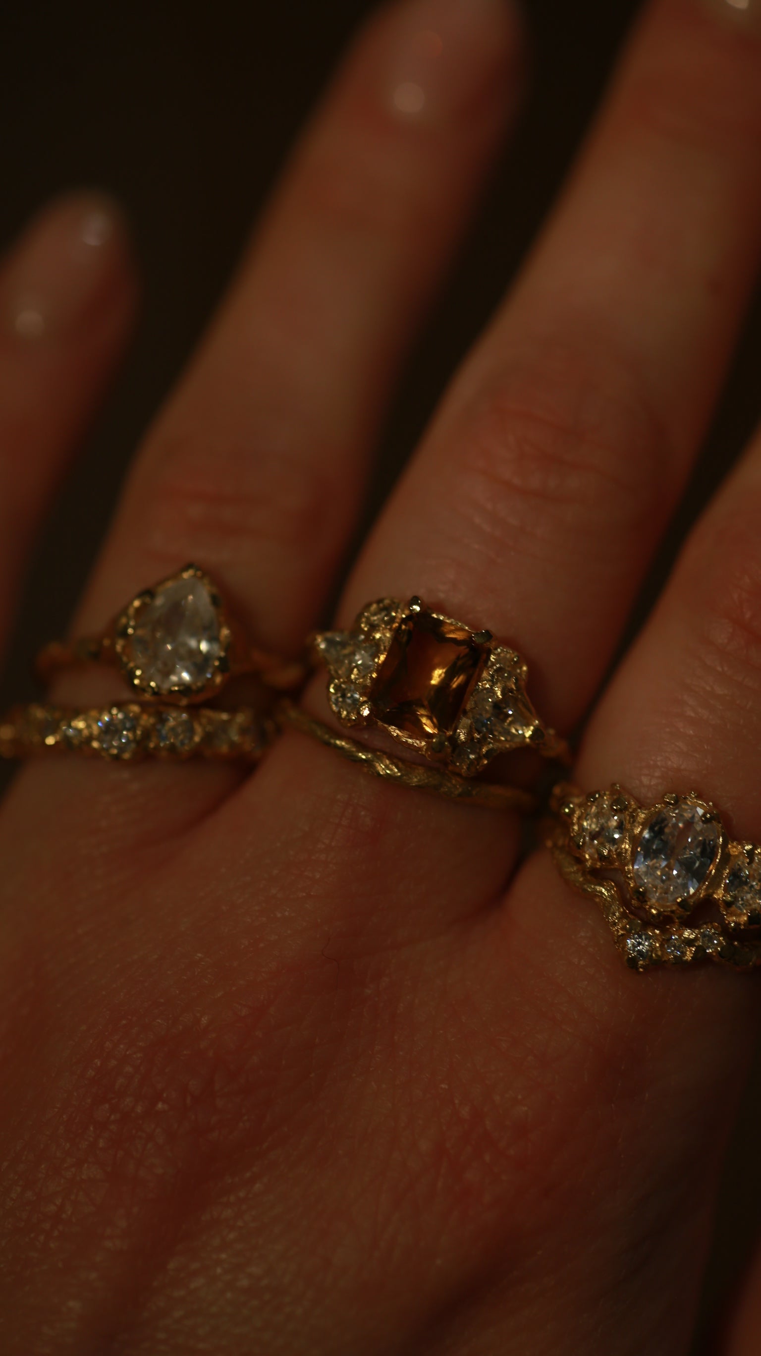 The Citrine Muse Ring