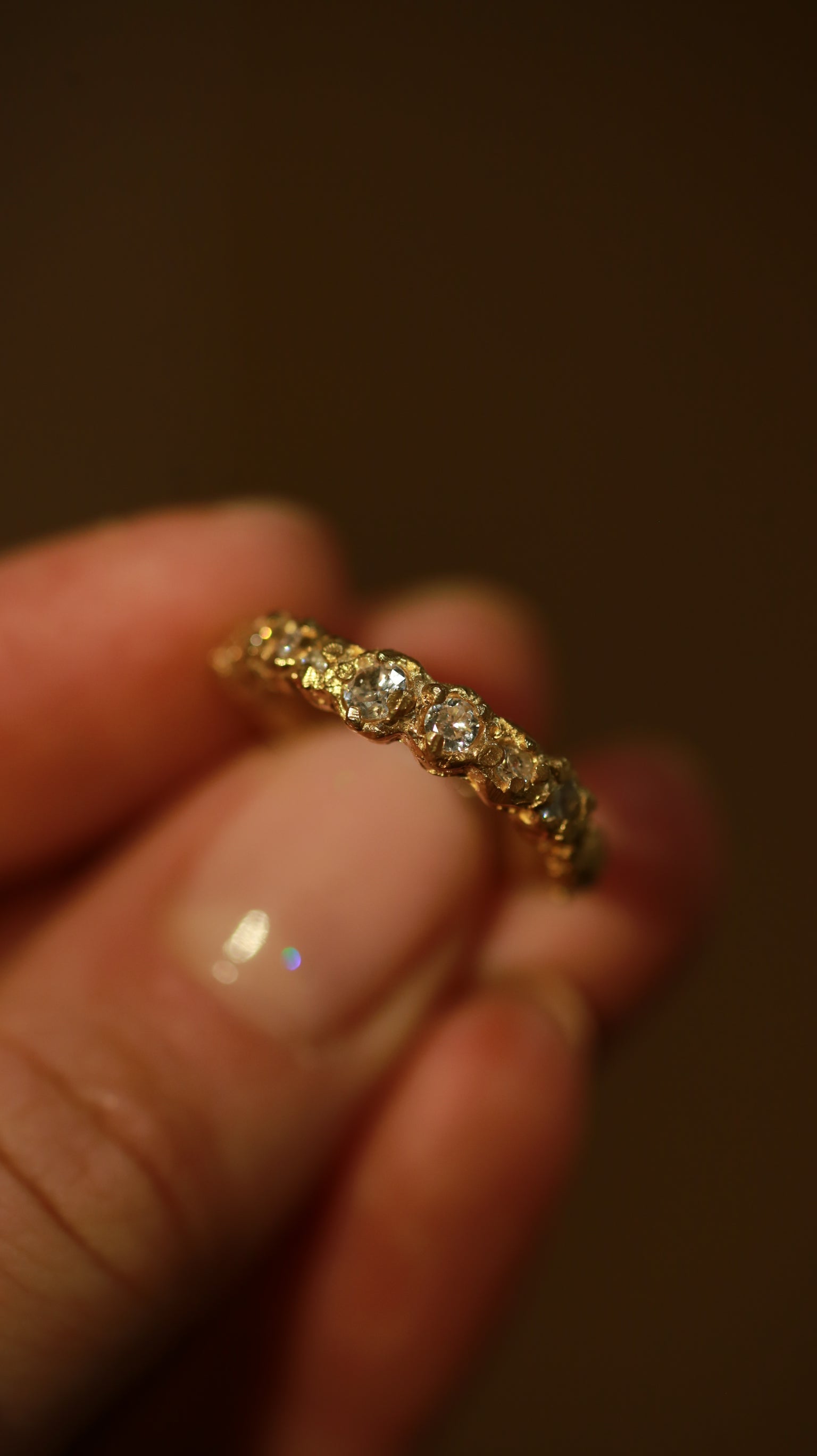 The Celestial Line Ring