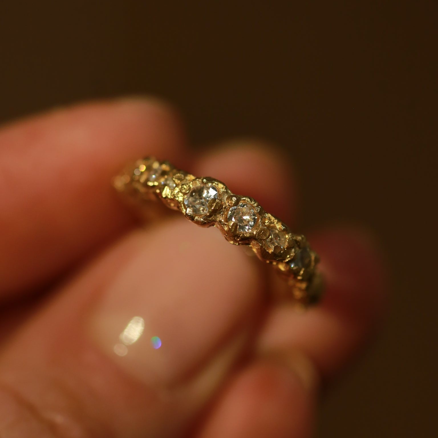The Celestial Line Ring