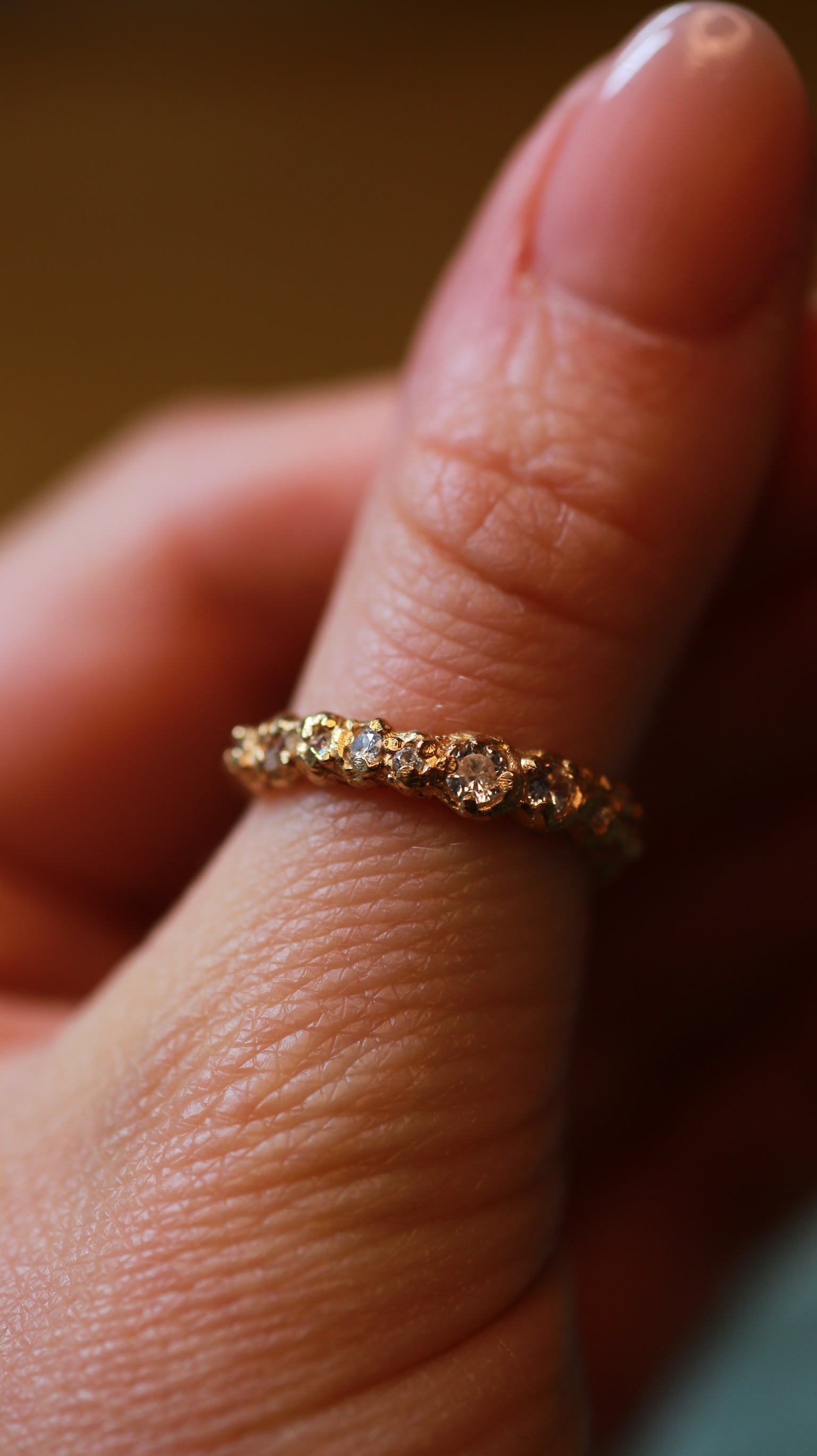 The Celestial Line Ring