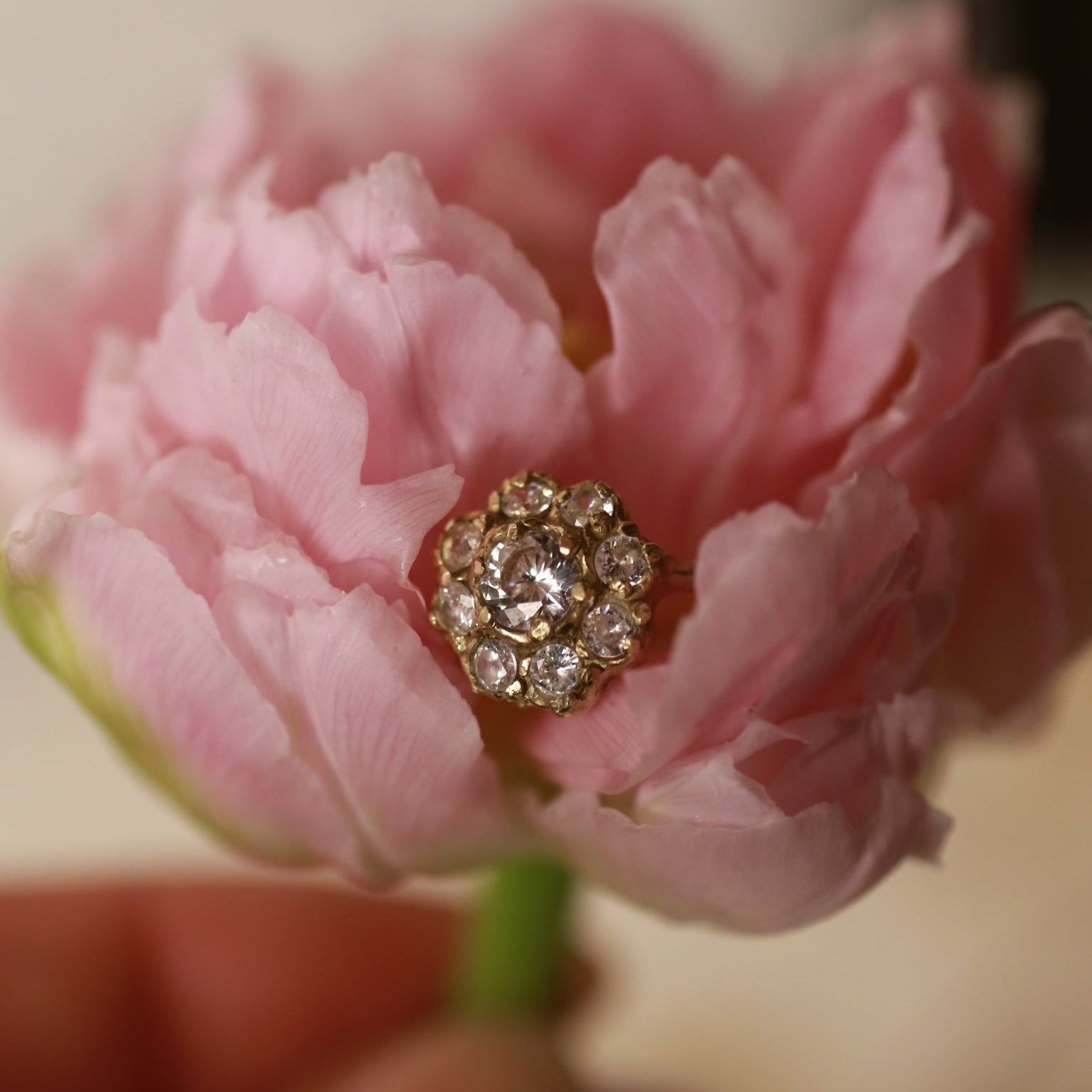 The Diamond Wreath Ring