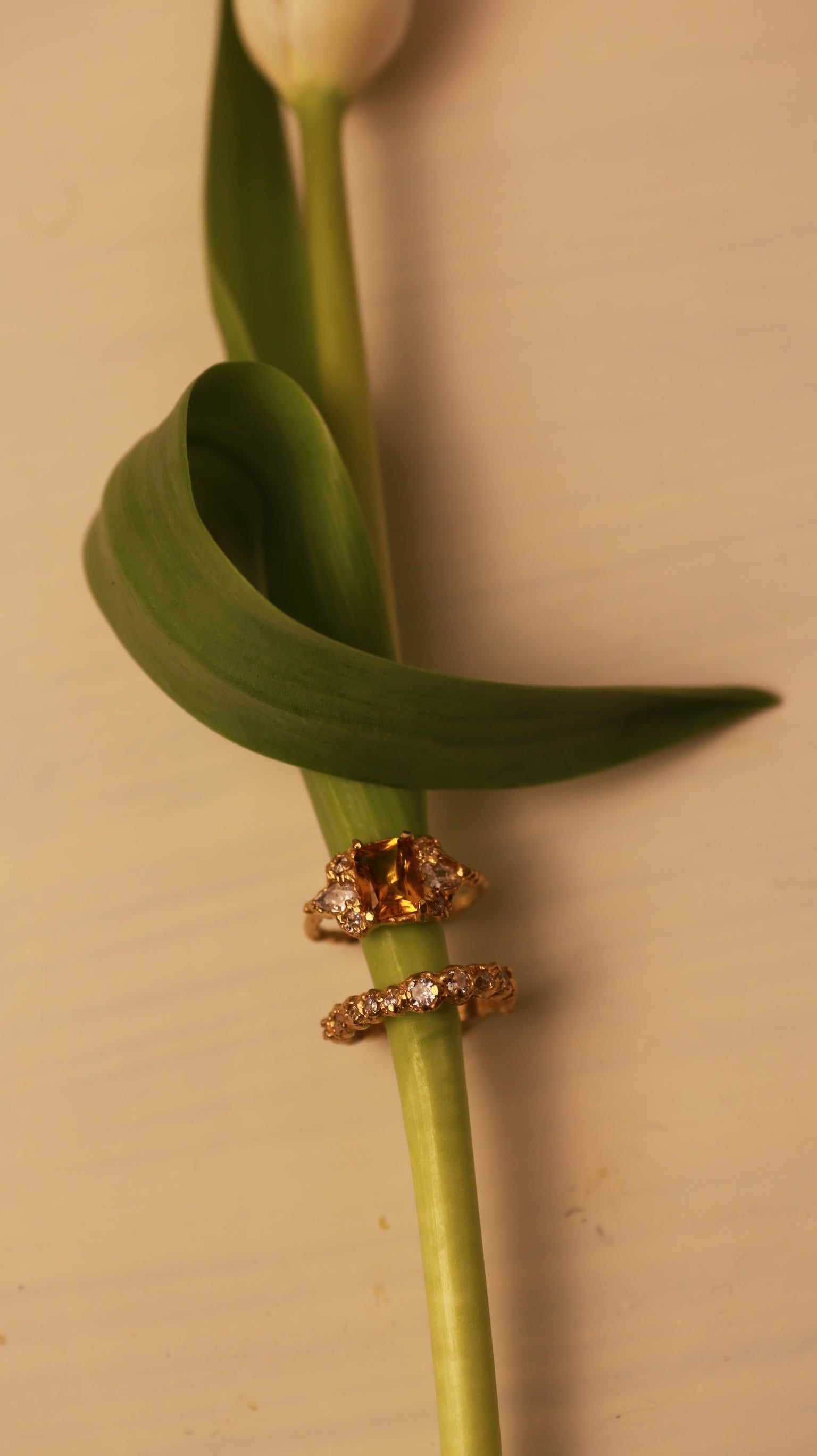 The Citrine Muse Ring