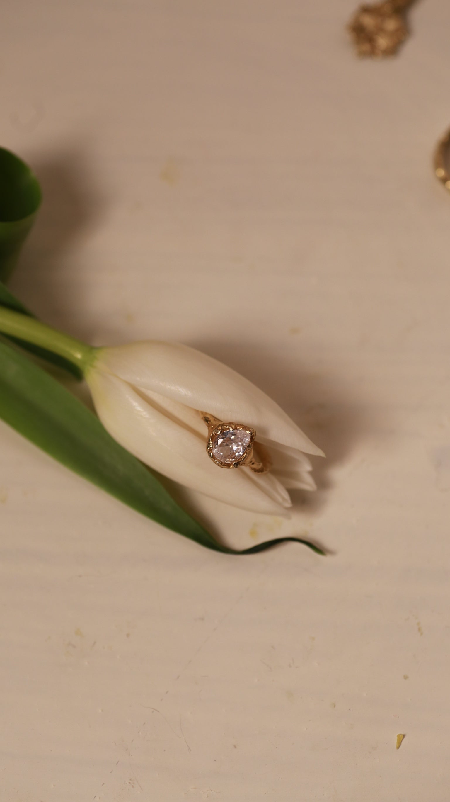 The Venus Teardrop Ring