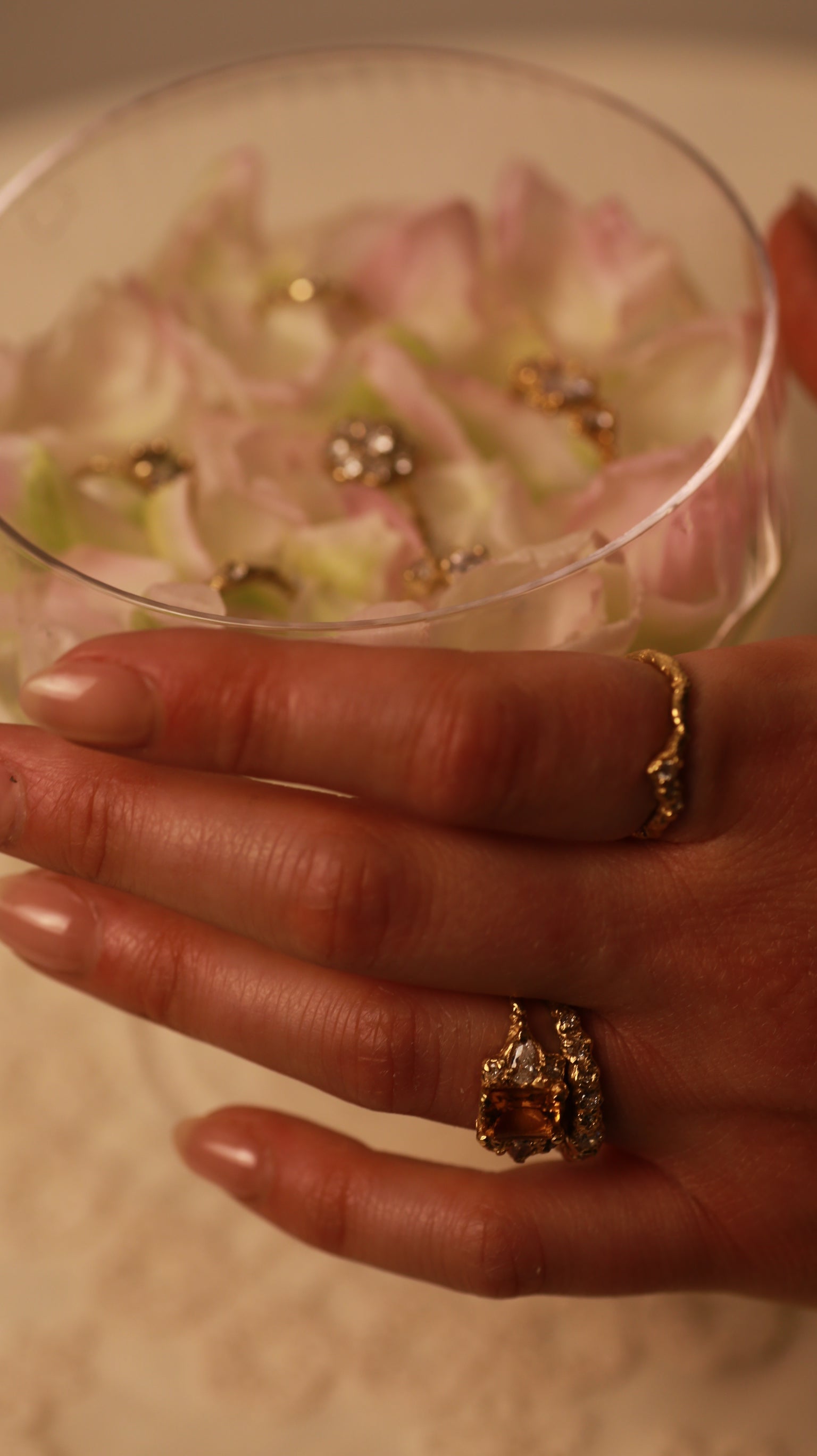 The Citrine Muse Ring