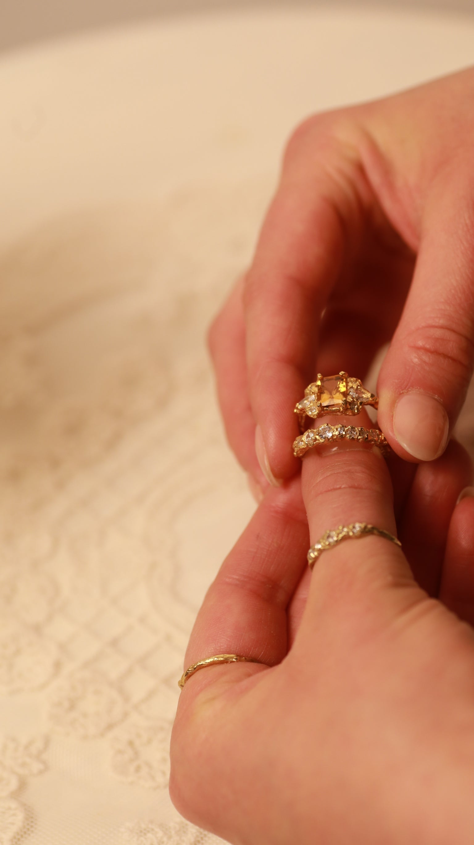 The Citrine Muse Ring