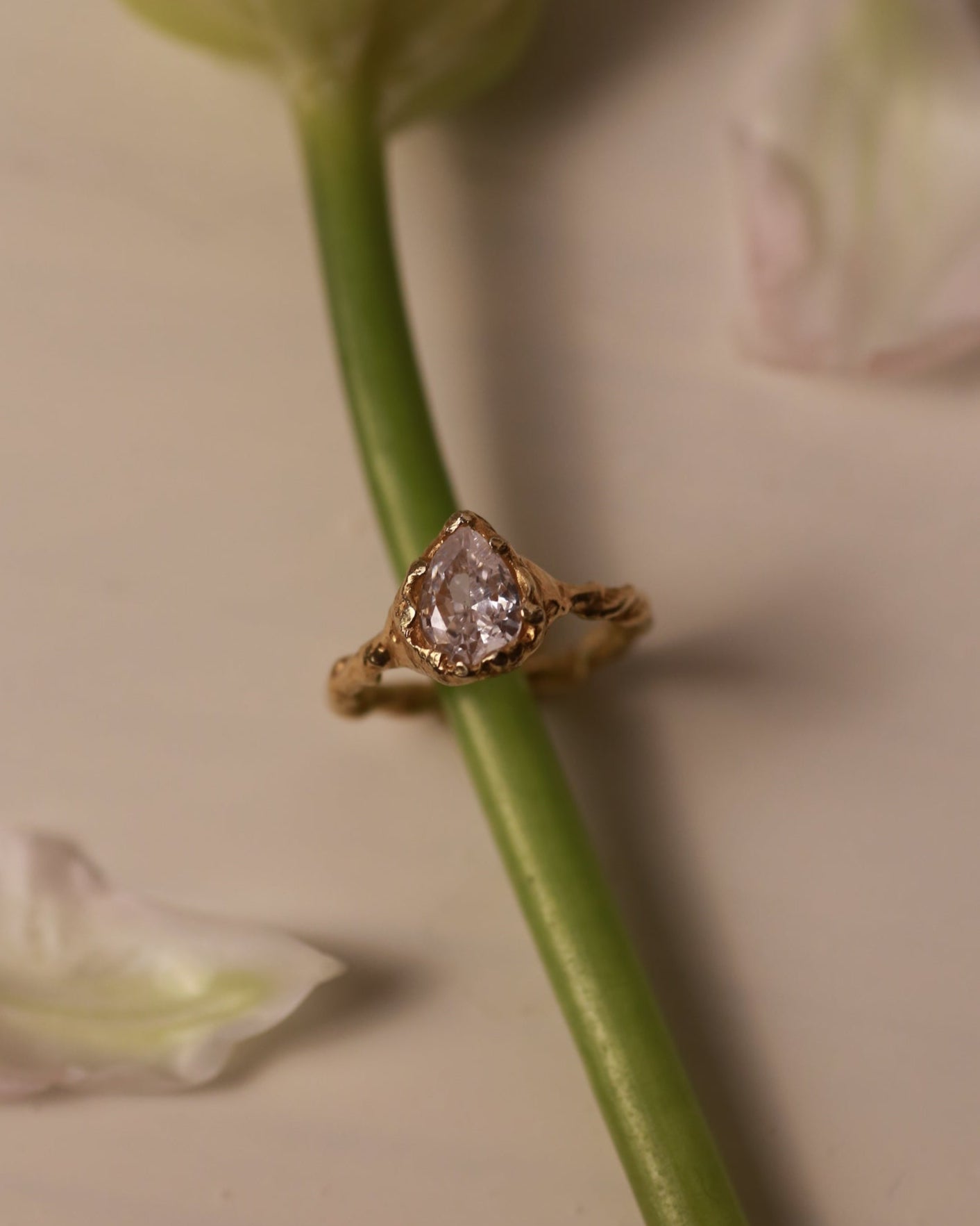 The Venus Teardrop Ring