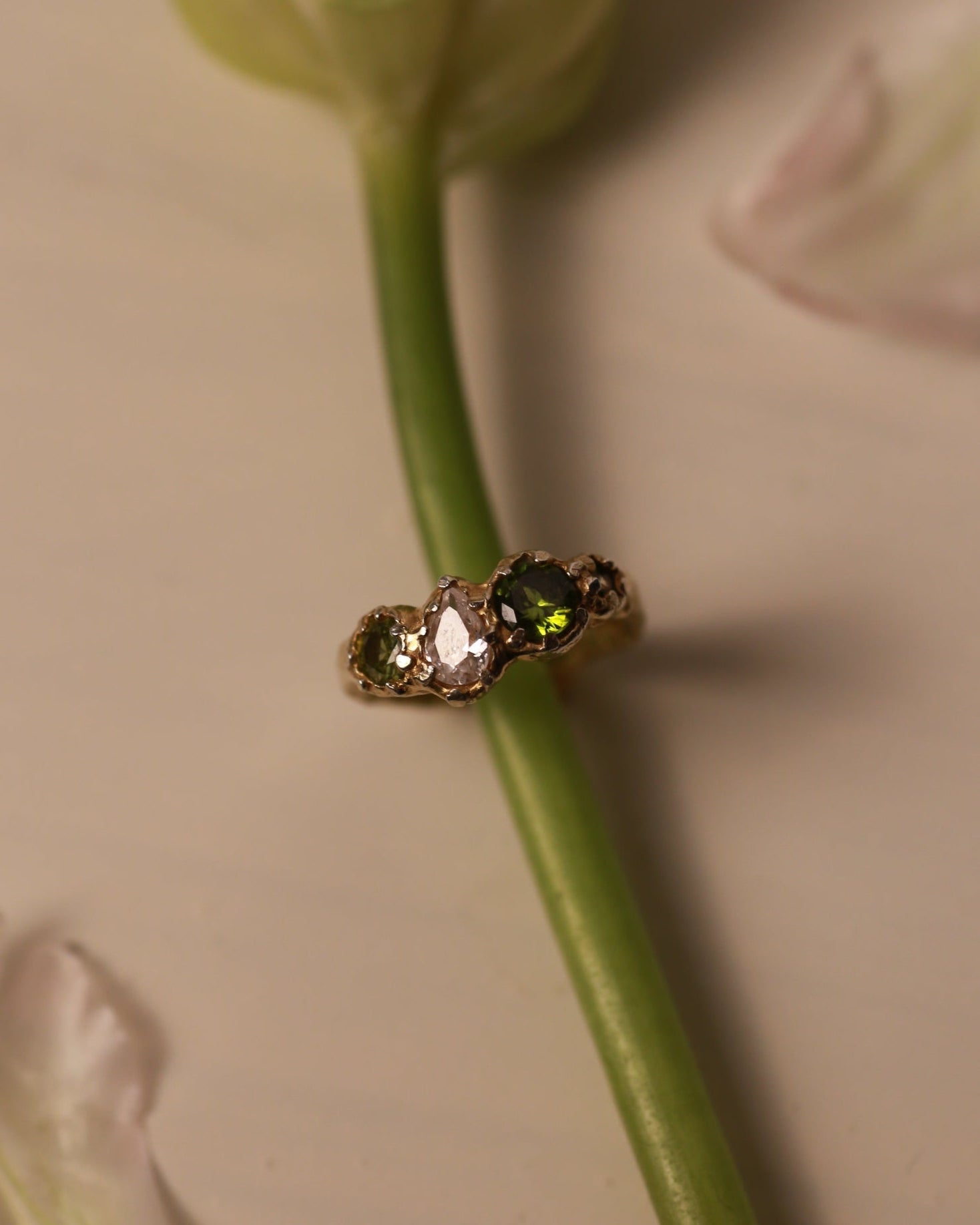 The Verdant Crown Ring