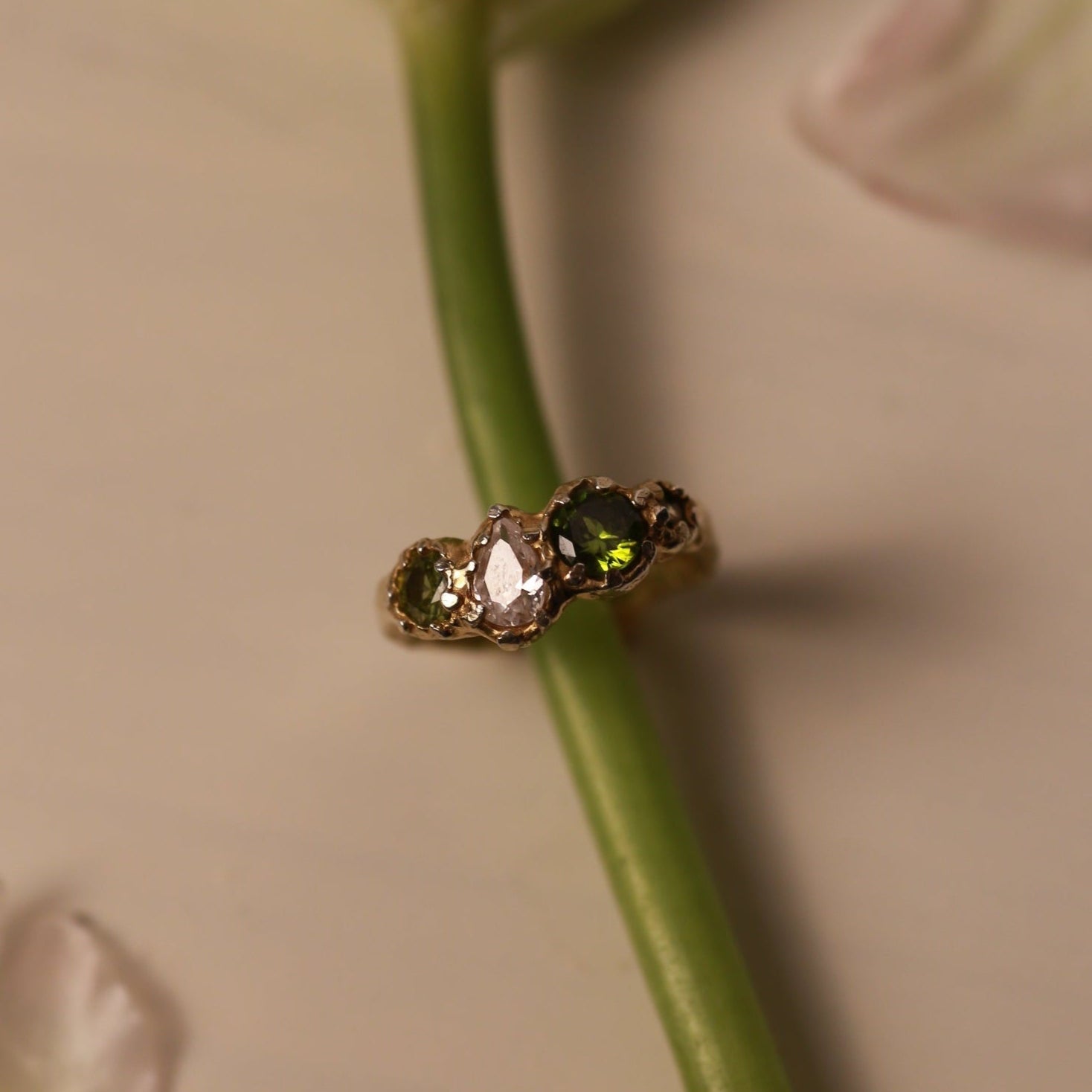The Verdant Crown Ring