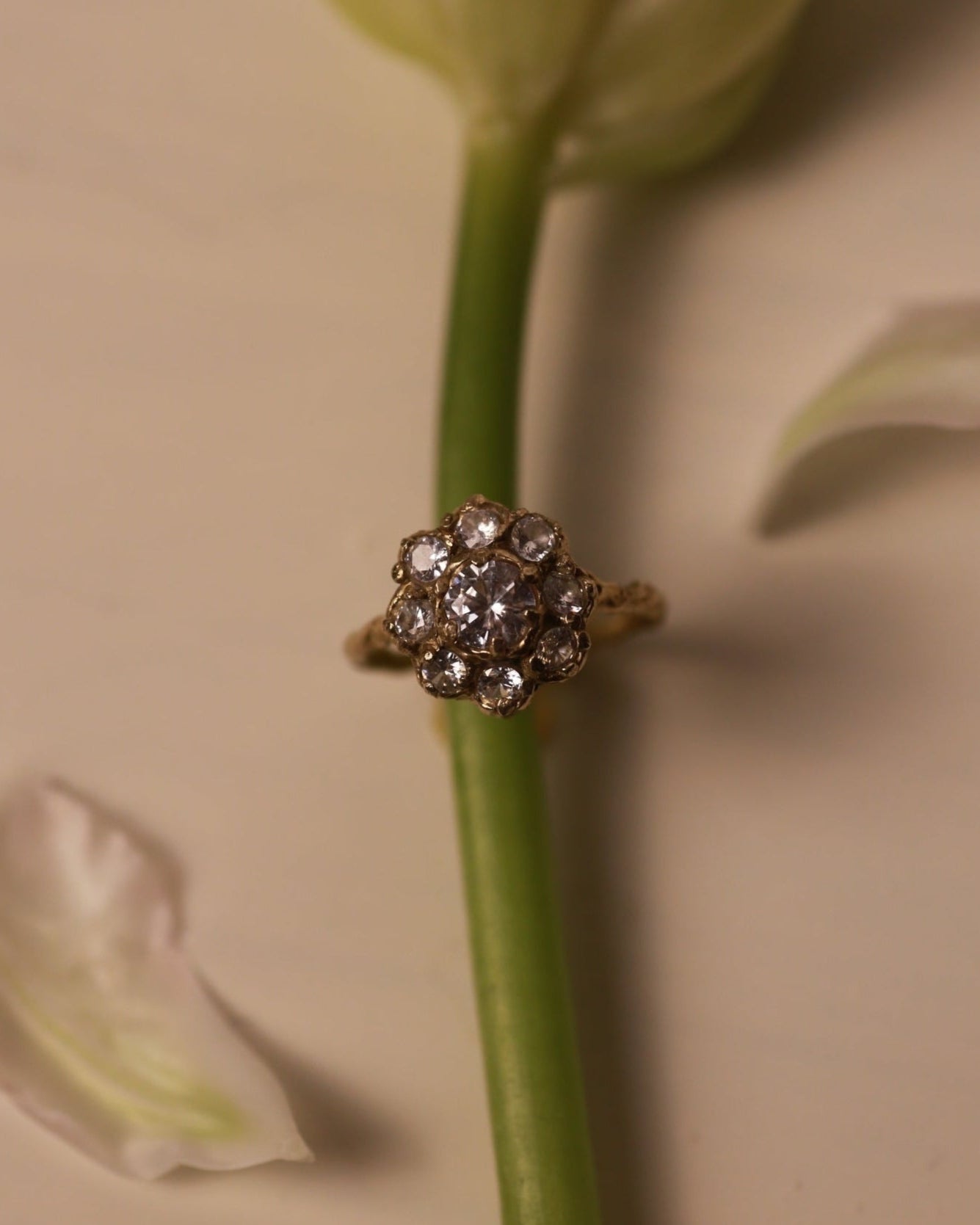 The Diamond Wreath Ring