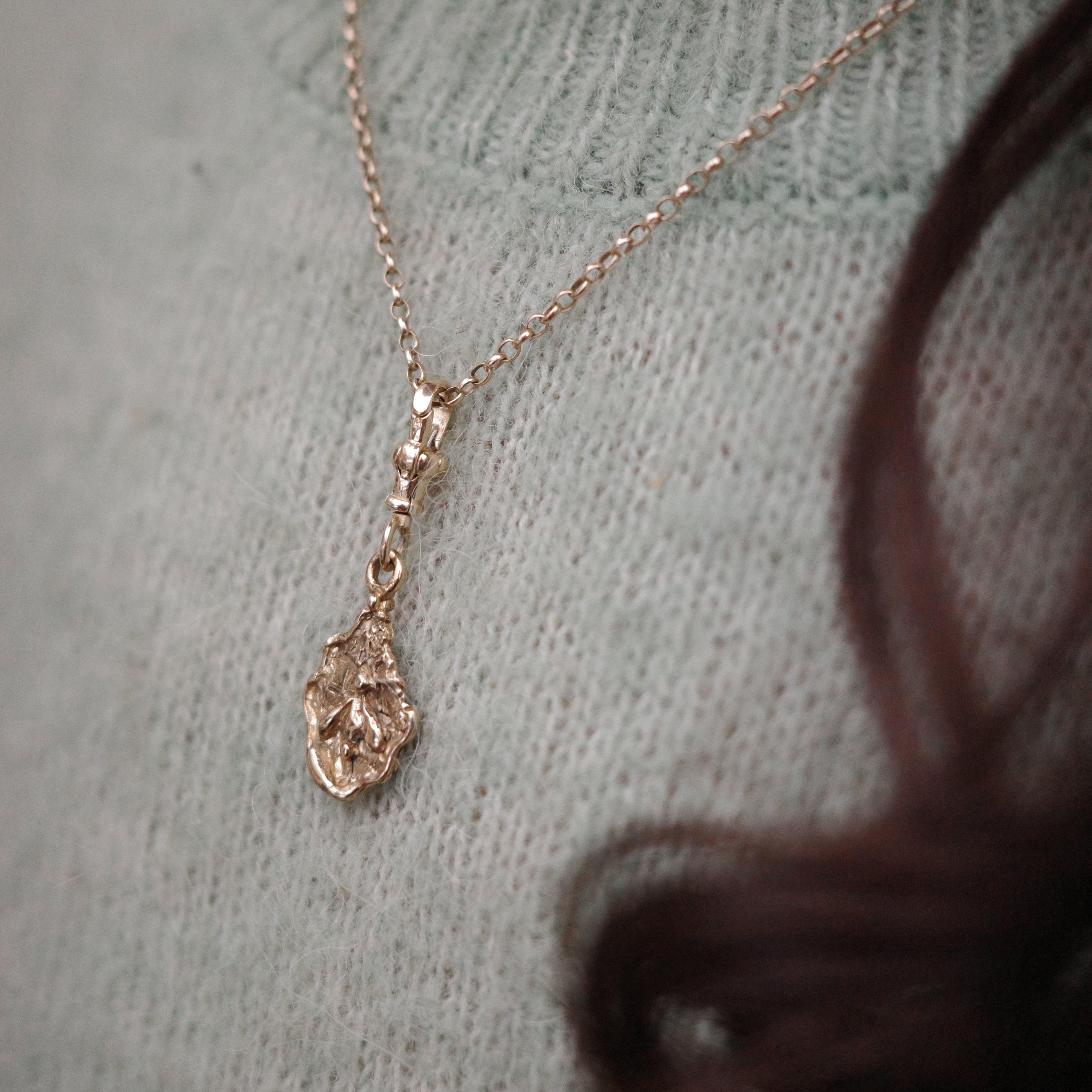 THE ECHO FLORA PENDANT — Reversible Charm (9ct Gold)