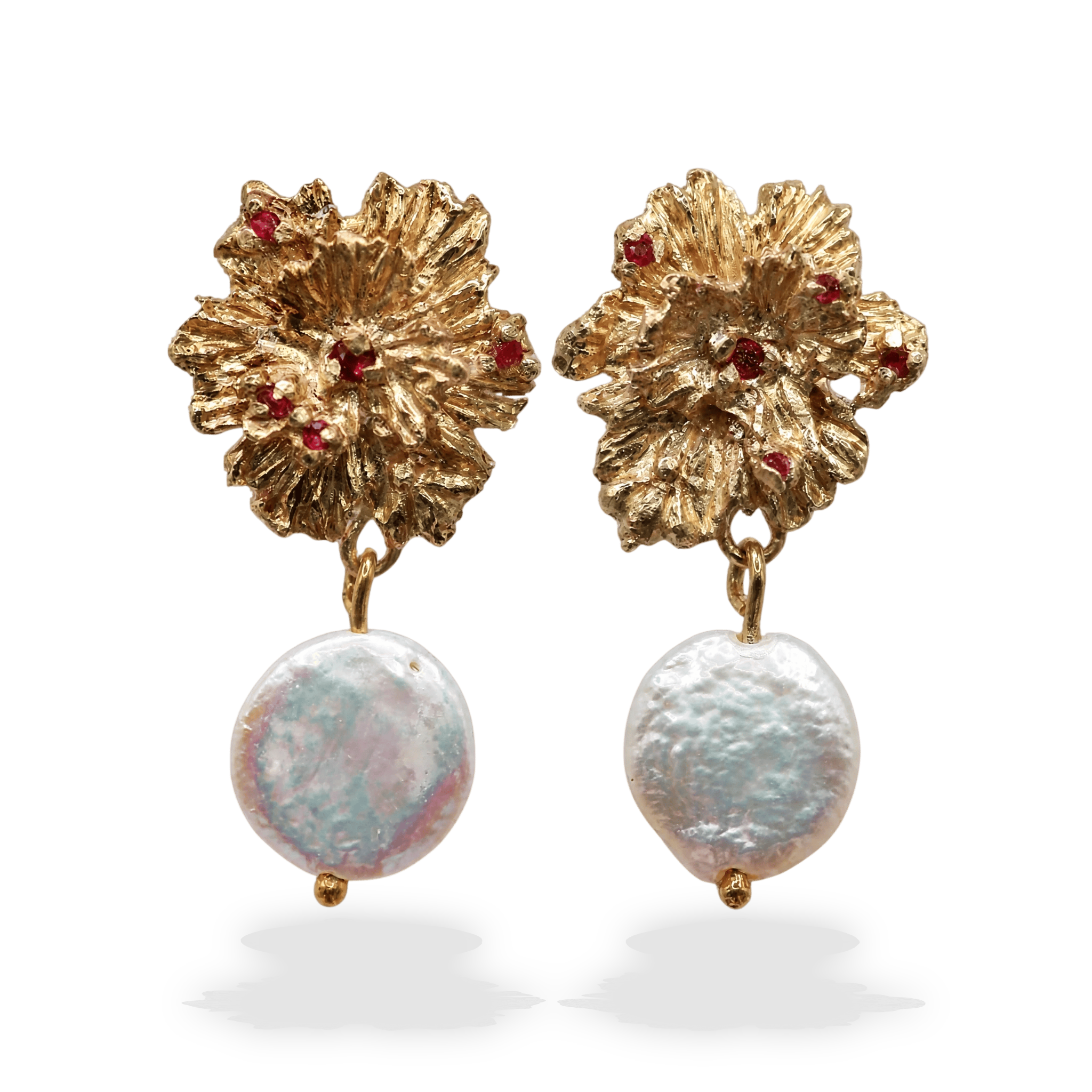The Clematis Rosaria Earrings