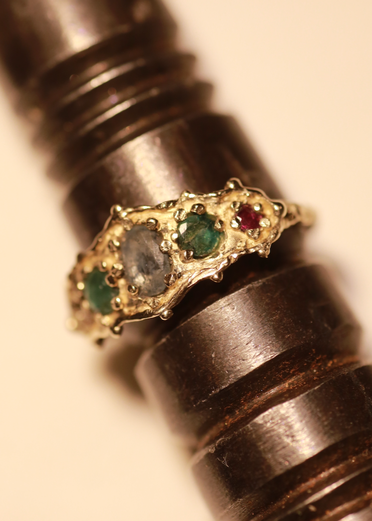 The Sentinel Ring - Size UK P