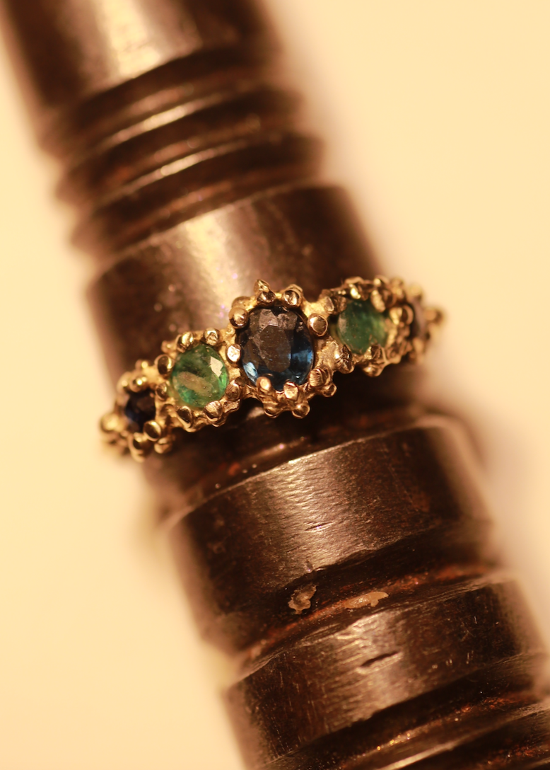 The Nocturna Ring - Size UK Q1/2