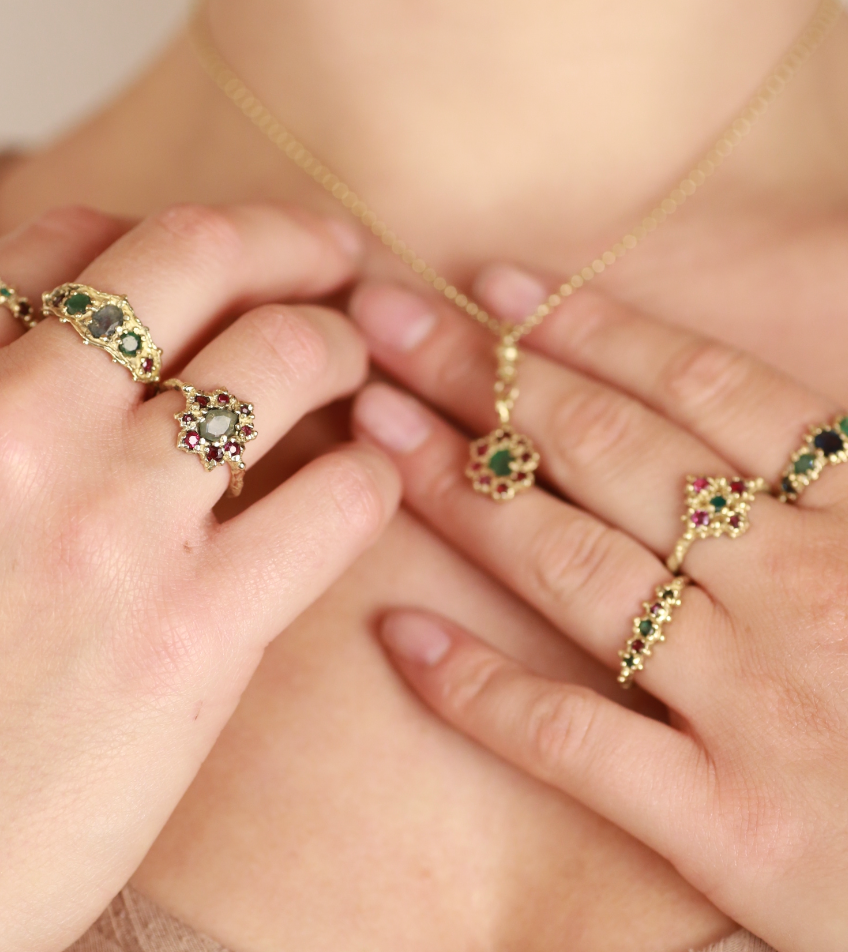 The Sentinel Ring - Size UK P