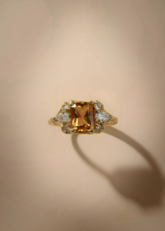 The Citrine Muse Ring