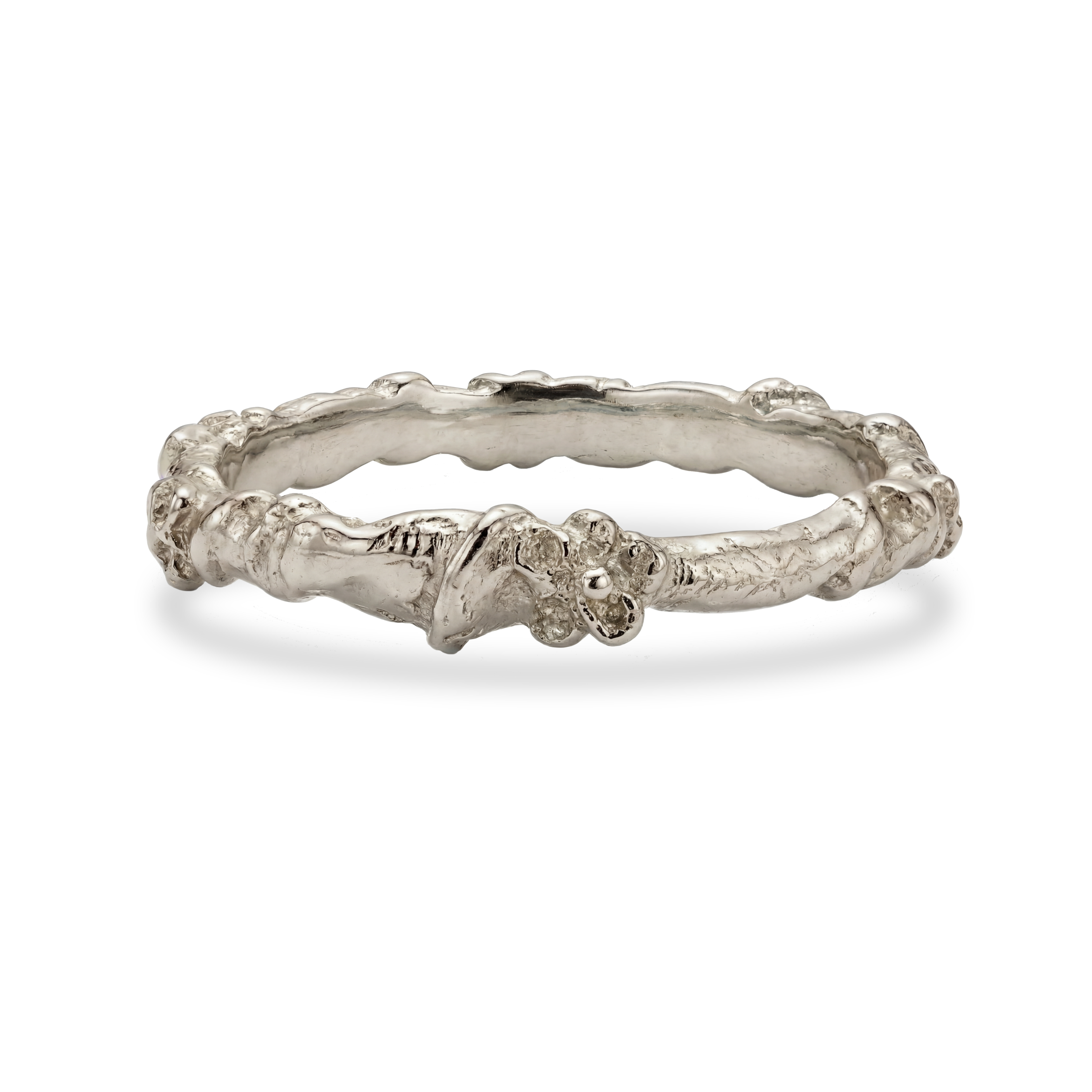 The Aurea Floria Ring - White Gold