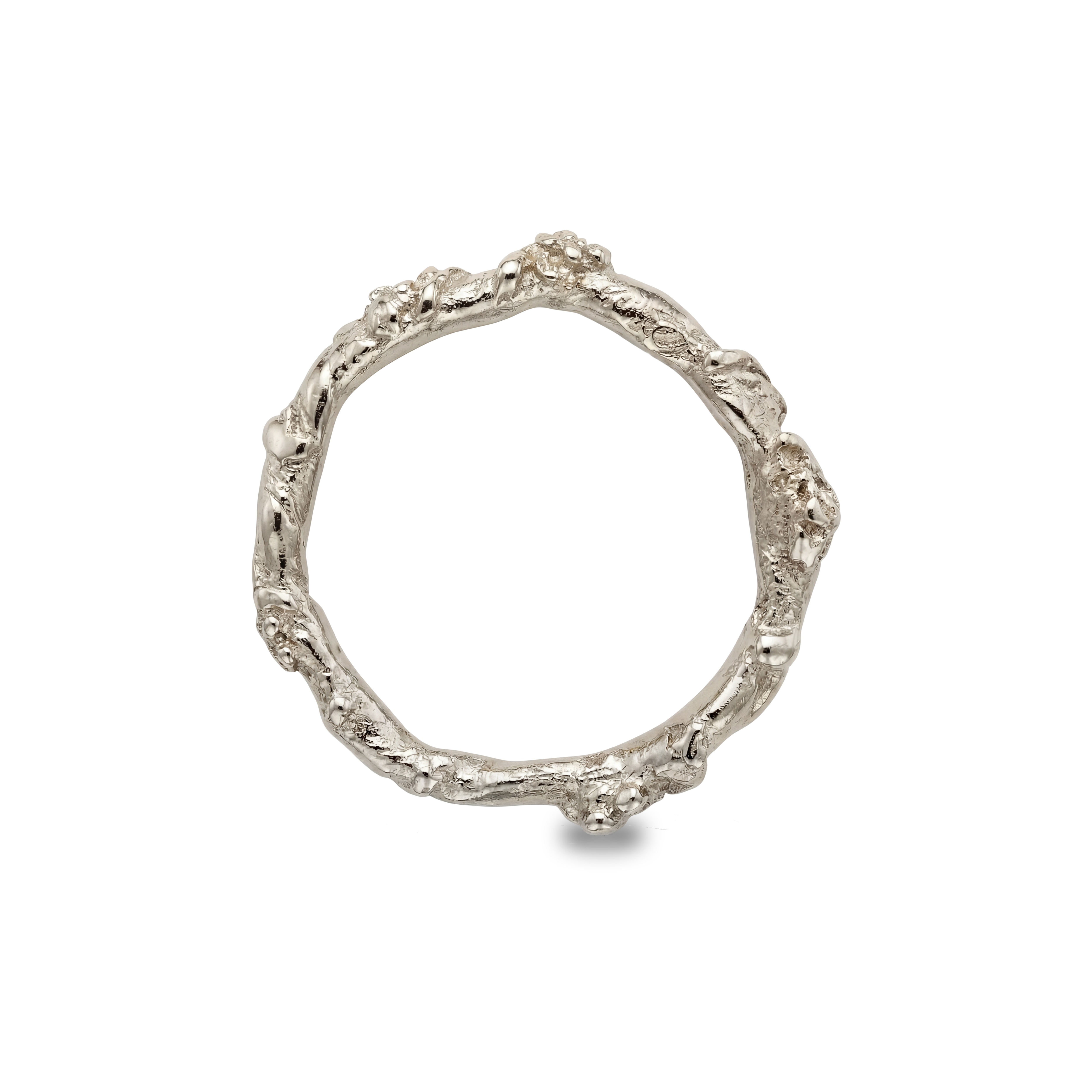 The Aurea Floria Ring - White Gold
