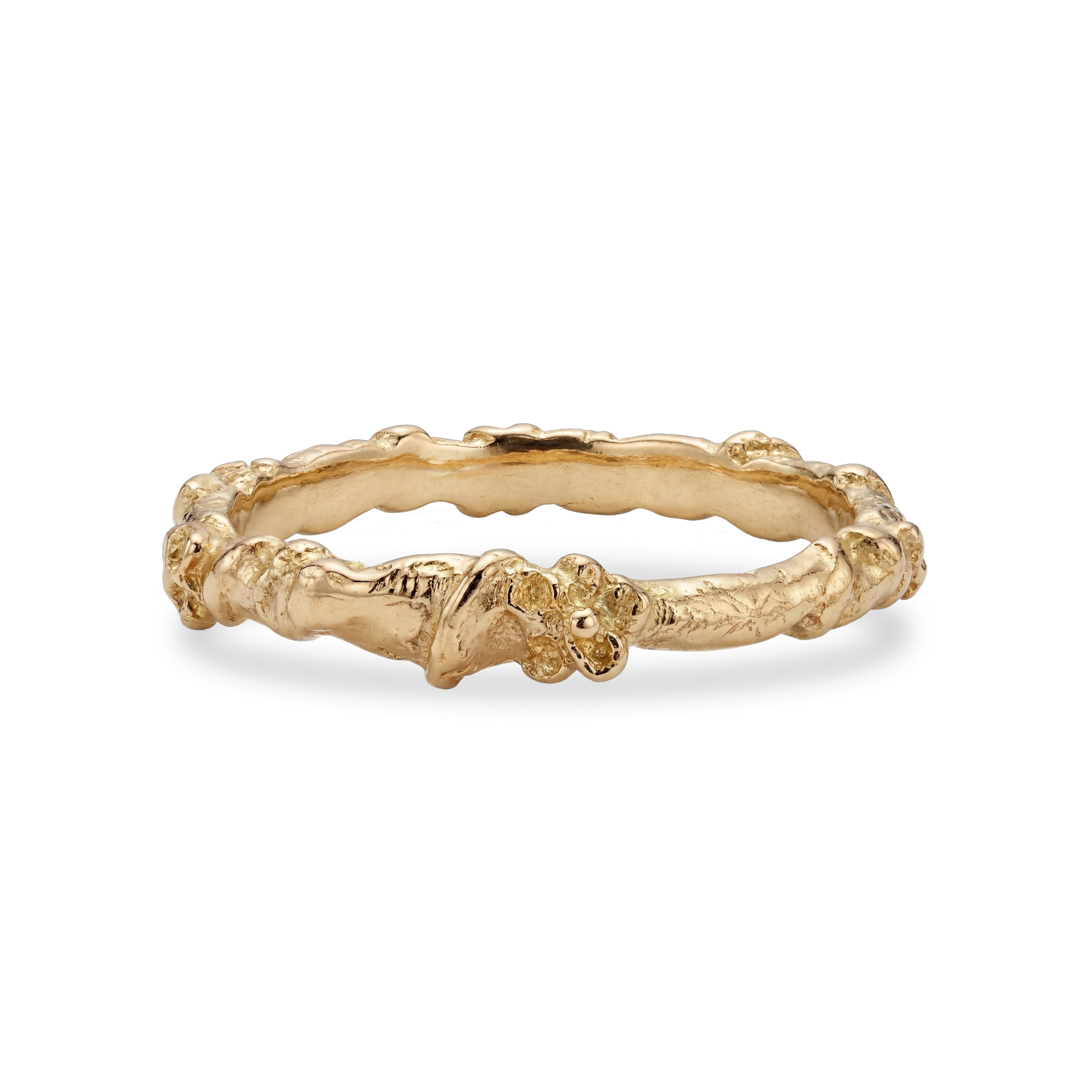 The Aurea Floria Ring - Yellow Gold