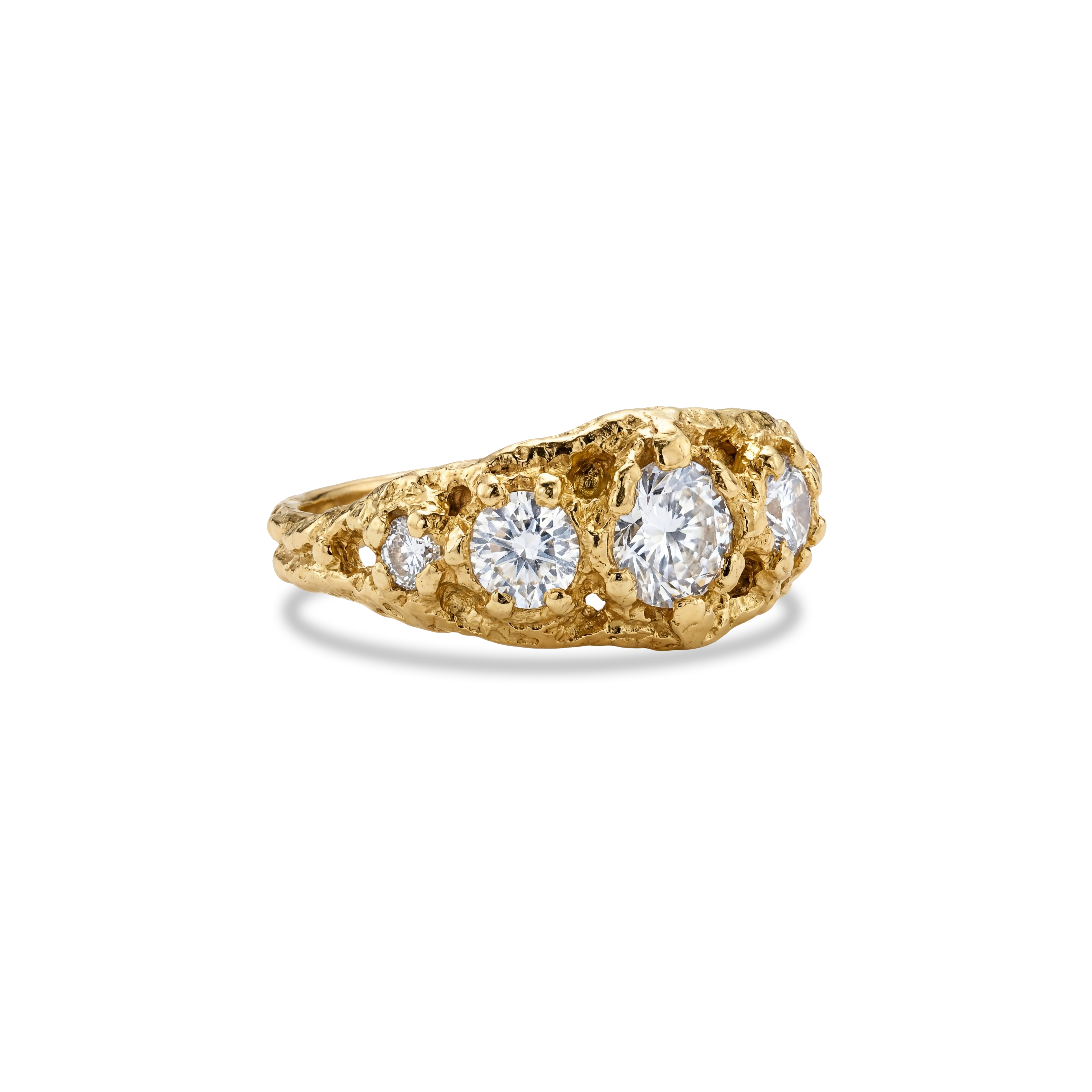 The Corona Mellis Ring - Yellow Gold