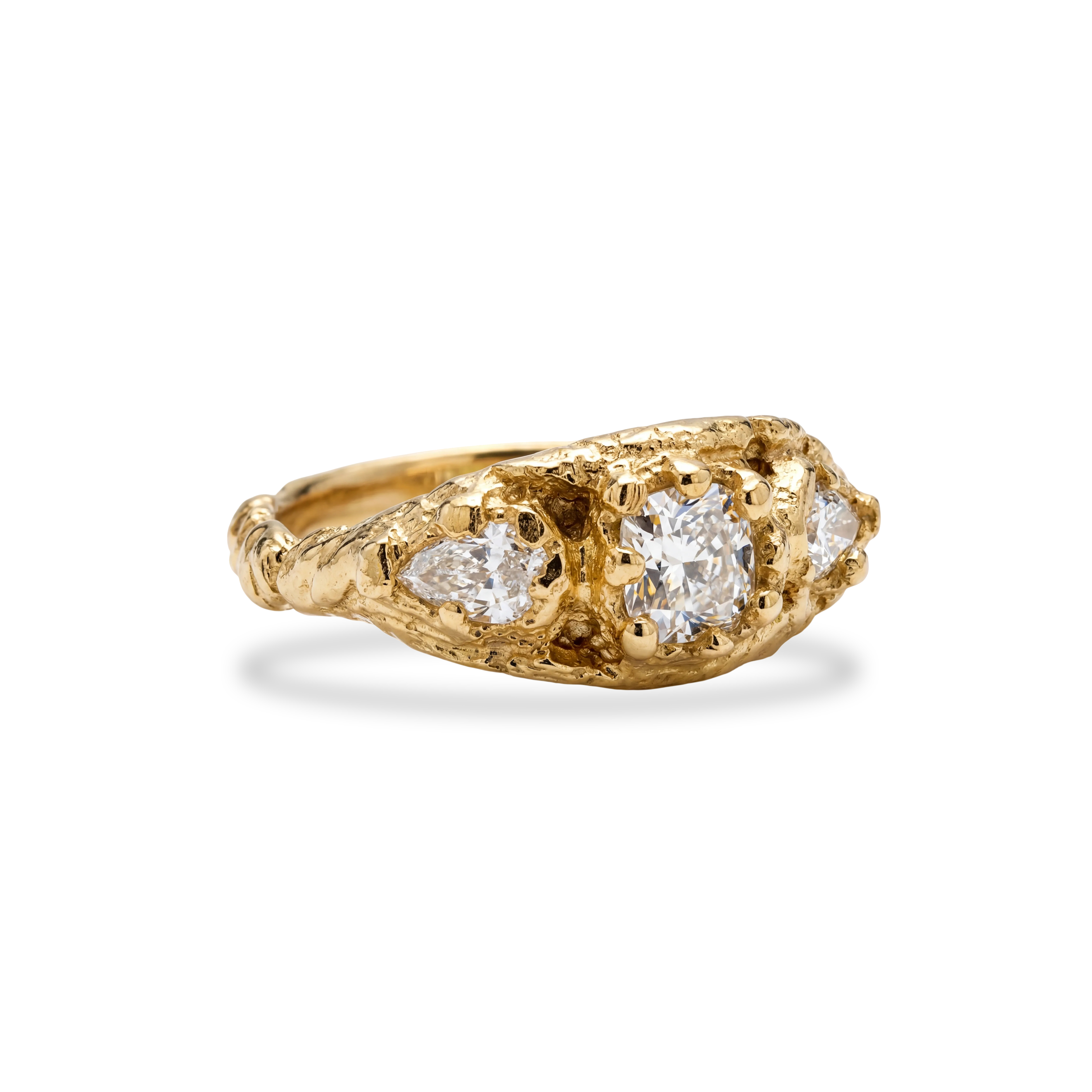 The Imperia Tria Ring - Yellow Gold