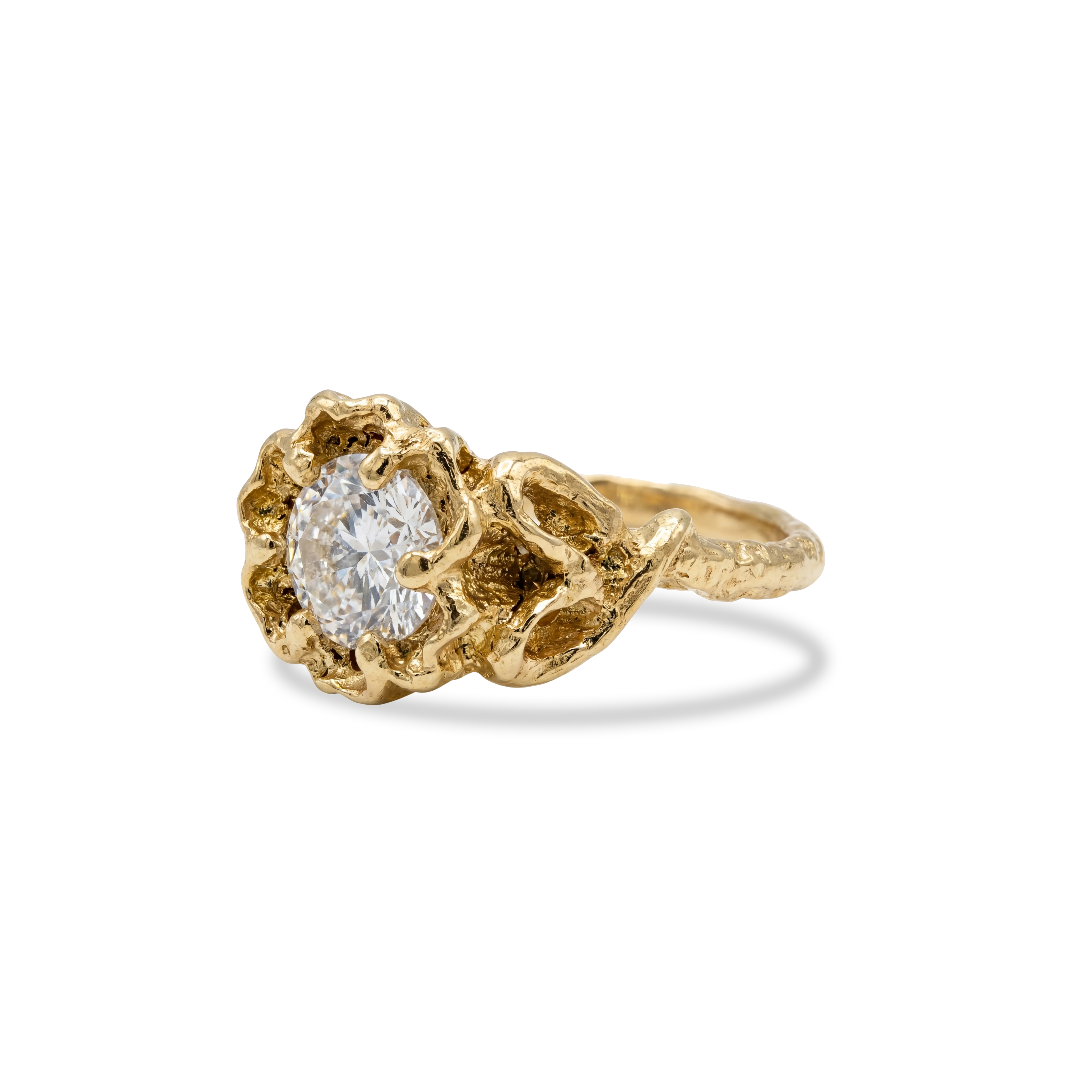 The Sacra Rosa Ring - Yellow Gold