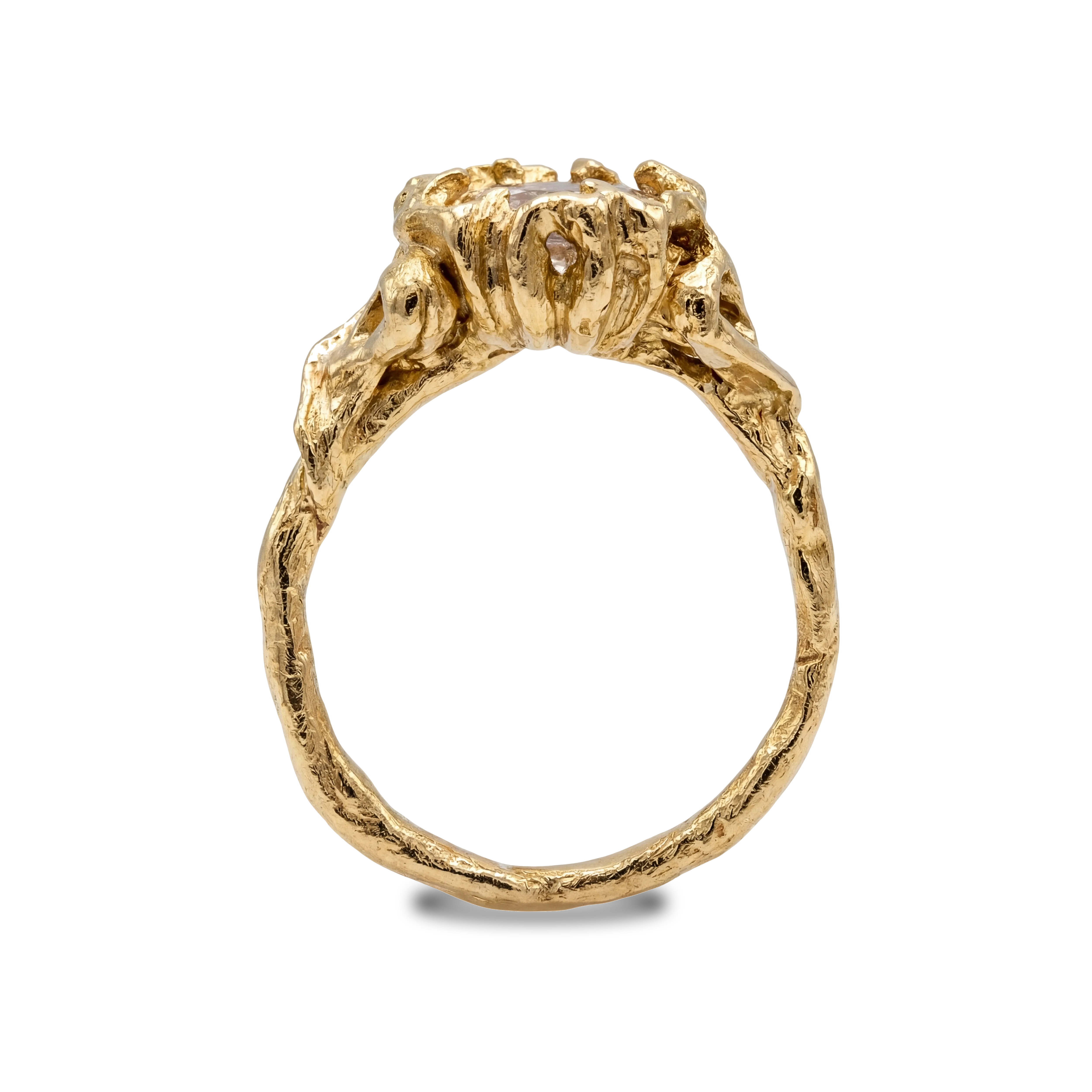 The Sacra Rosa Ring - Yellow Gold