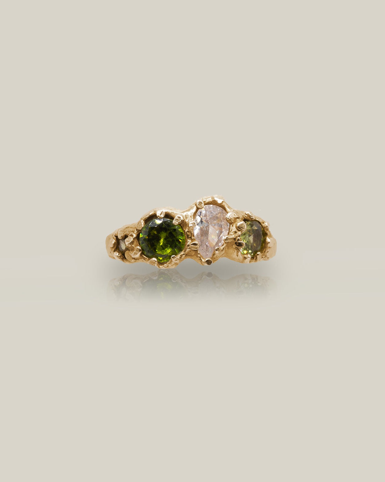 The Verdant Crown Ring