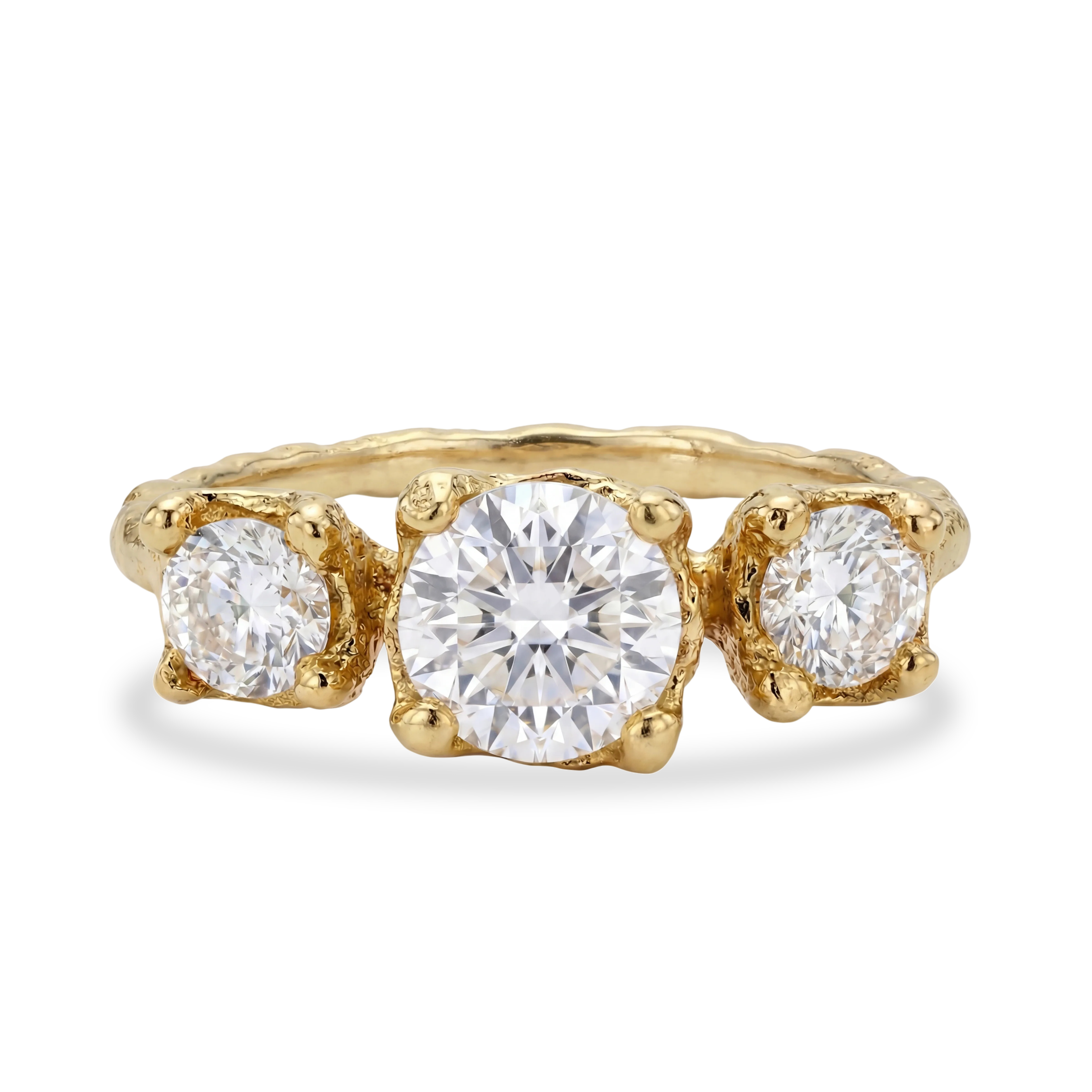 The Aurea Tria Ring - Yellow Gold