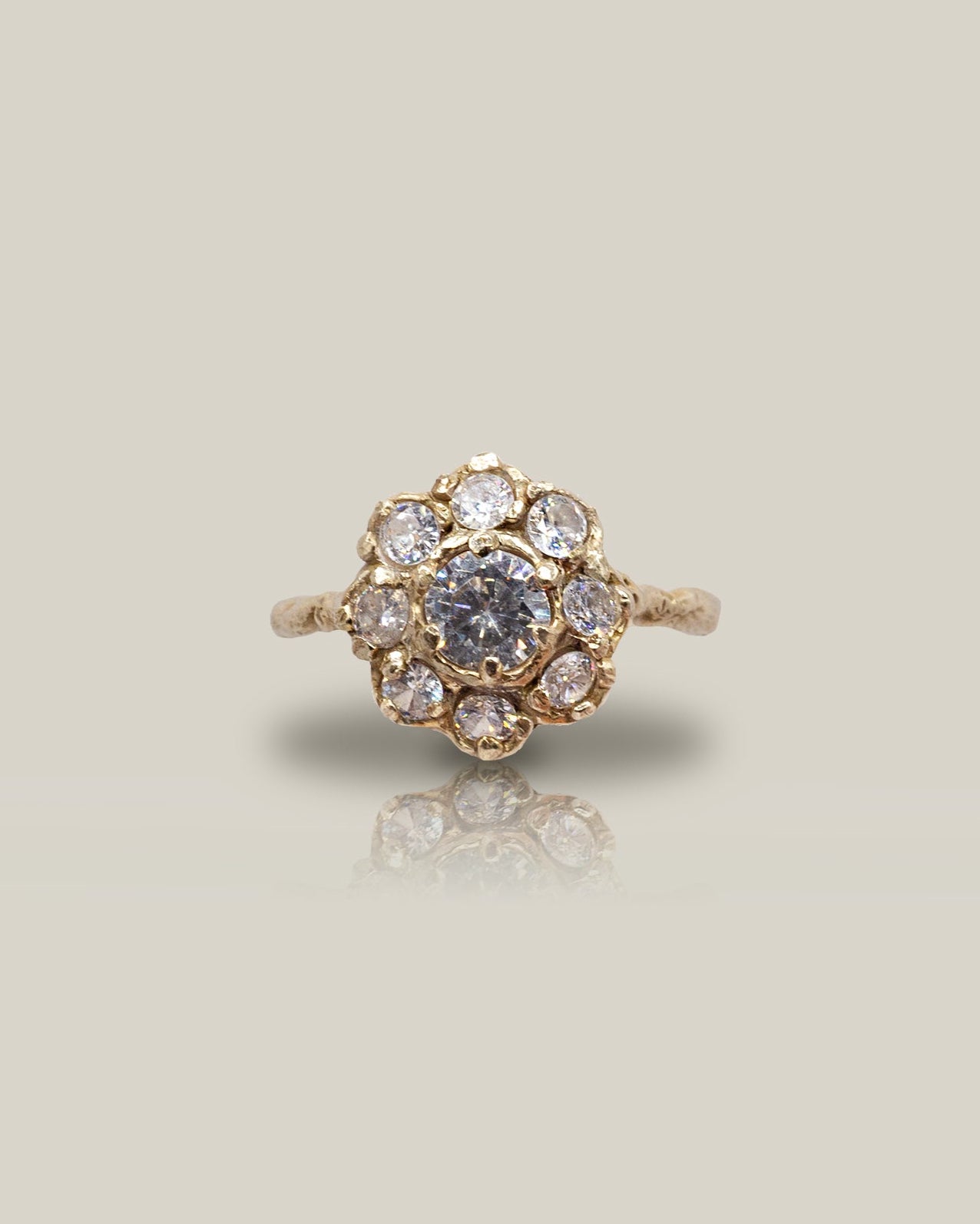 The Diamond Wreath Ring