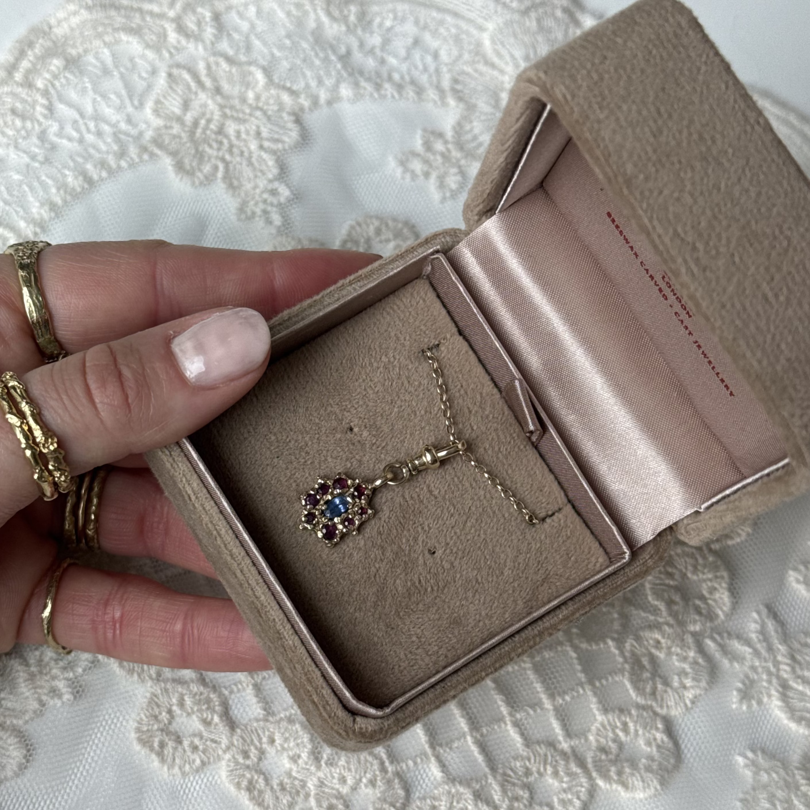 The isolde charm in a box