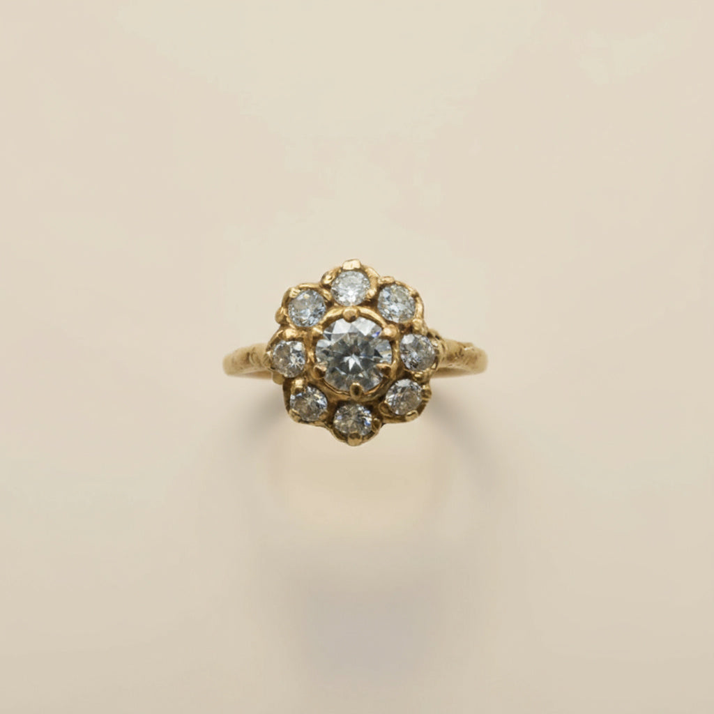 The Diamond Wreath Ring