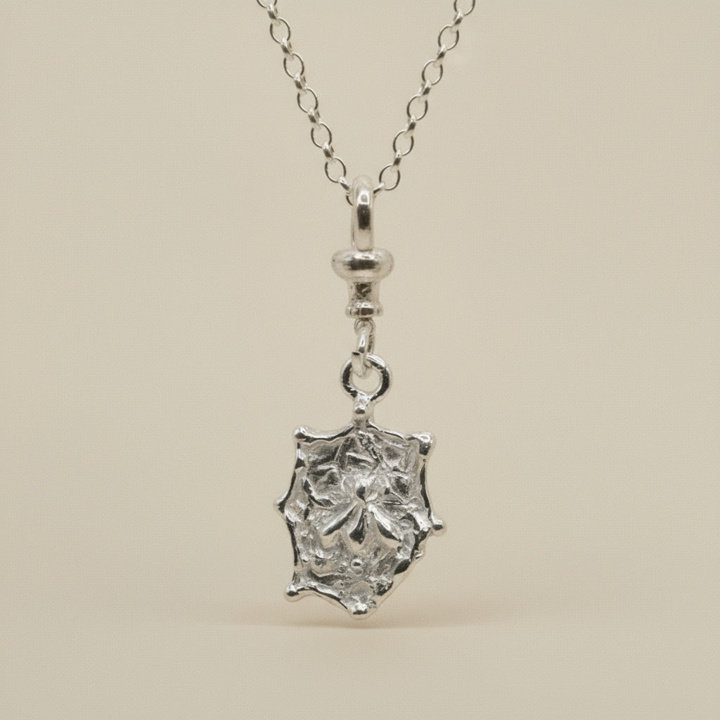 THE ELETHRA PENDANT — Elephant Reversible Charm (Sterling Silver)