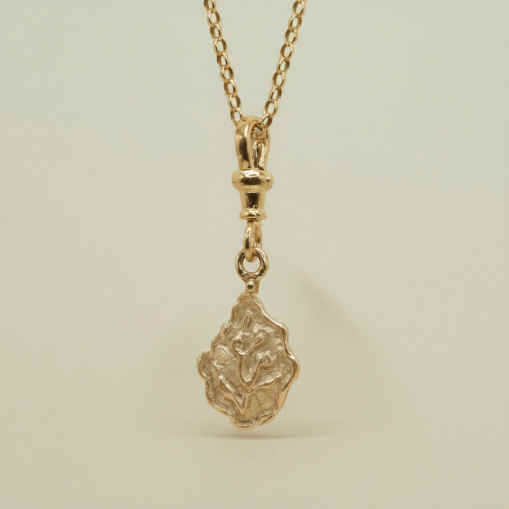 THE ECHO FLORA PENDANT — Reversible Charm (9ct Gold)