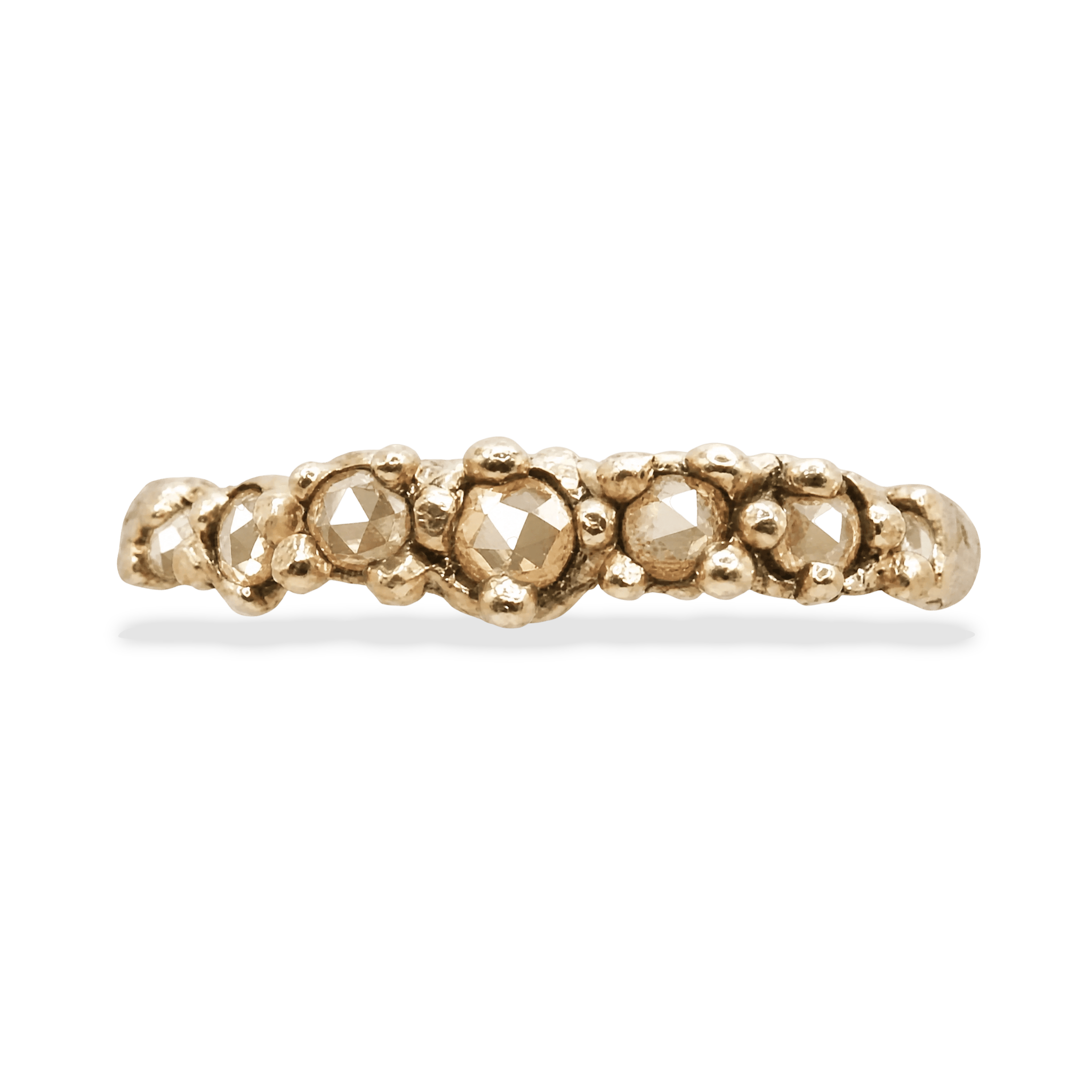 The Sparsa Champagne Diamond Band