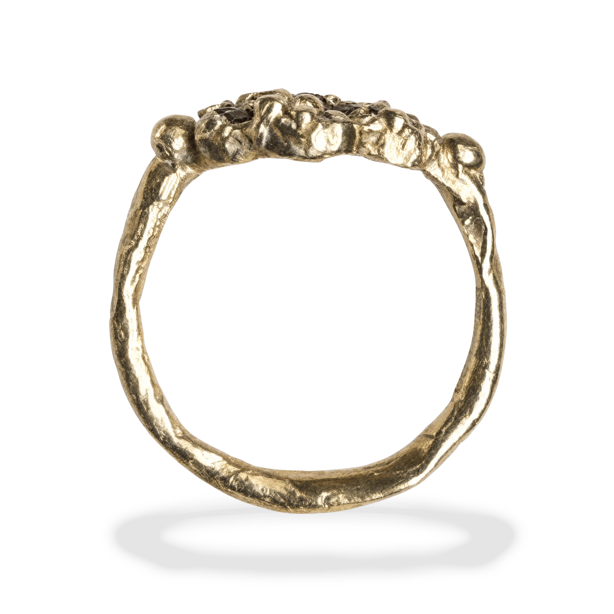 The Hollow Bloom Pinky Ring (Ruby)