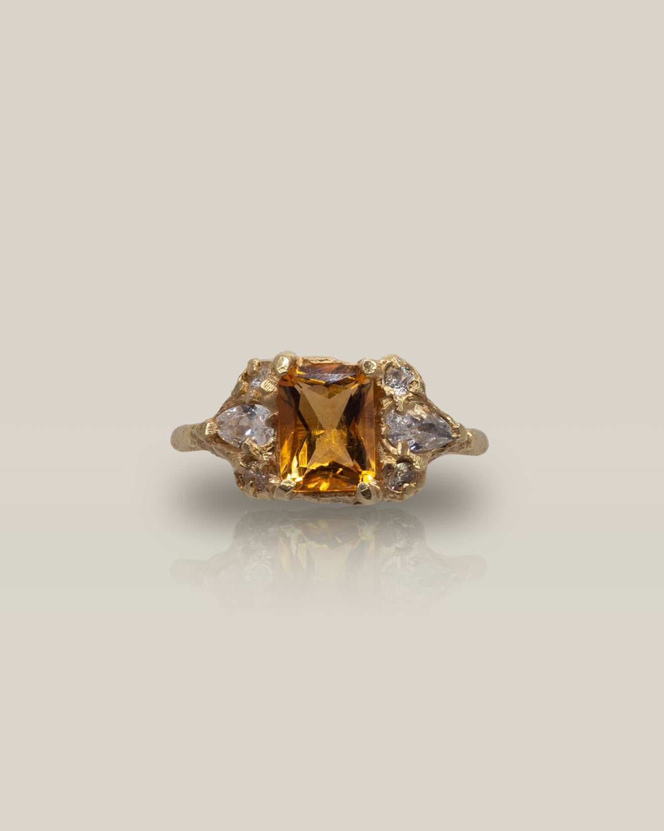 The Citrine Muse Ring