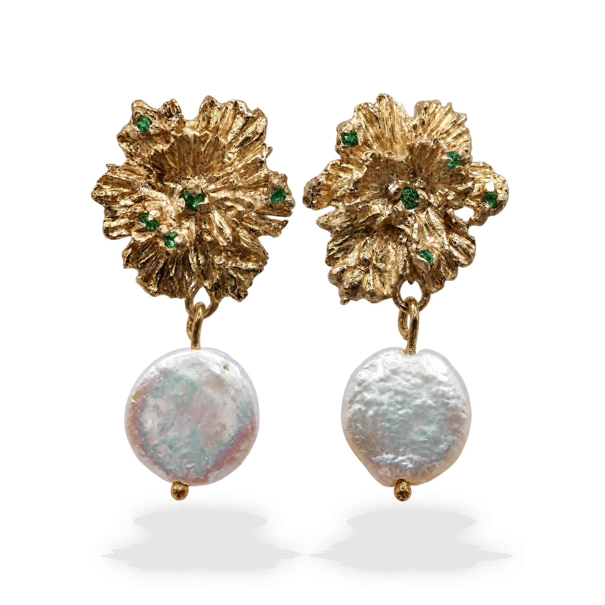 The Clematis Verde Earrings
