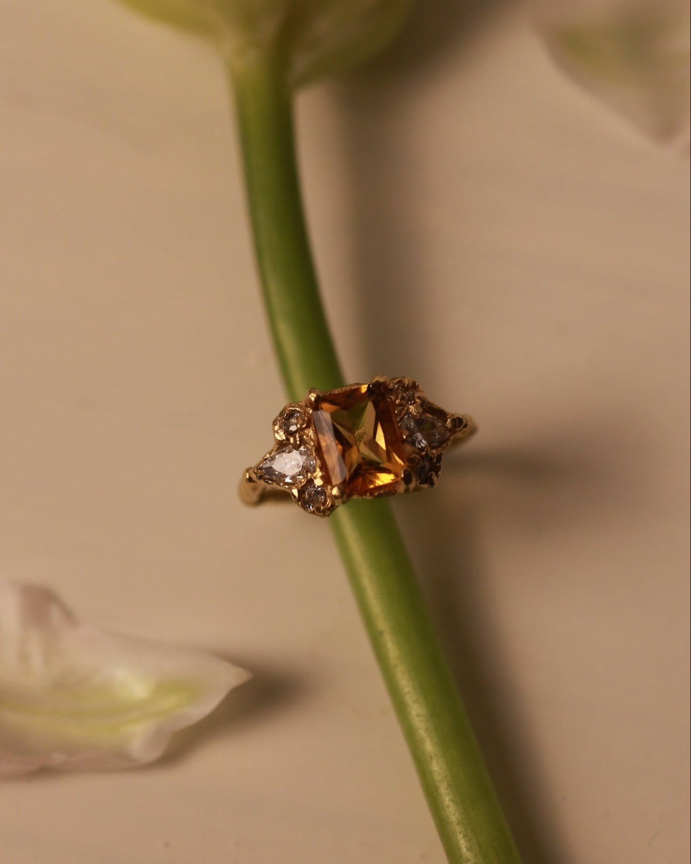 The Citrine Muse Ring