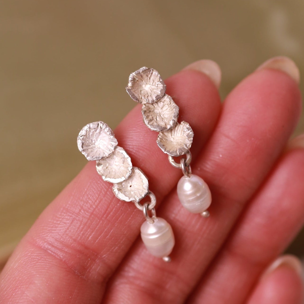 The Forget-me-not trio Earrings *SALE*