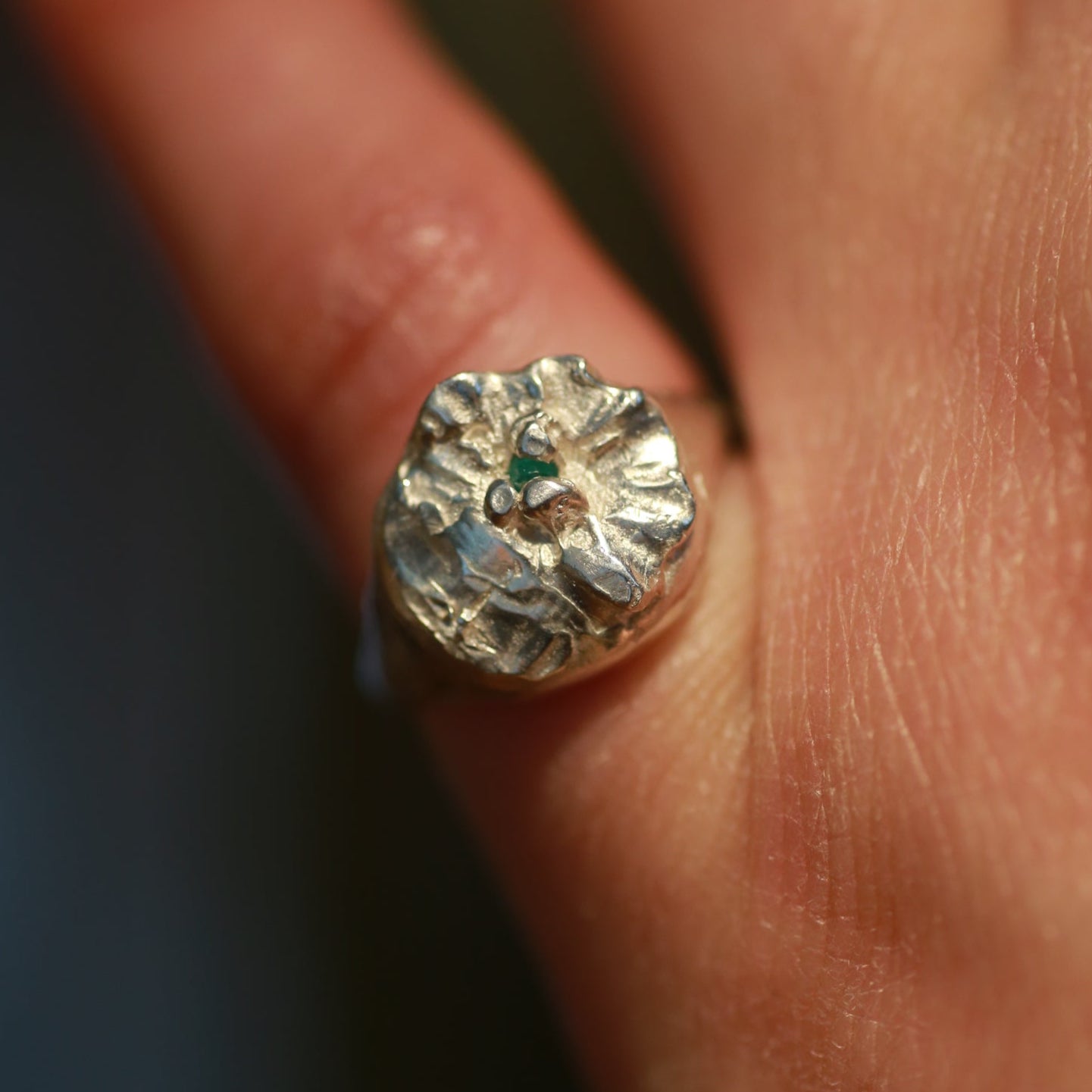 The Organic Flora Signet Ring (One-of-a-Kind) *SALE*