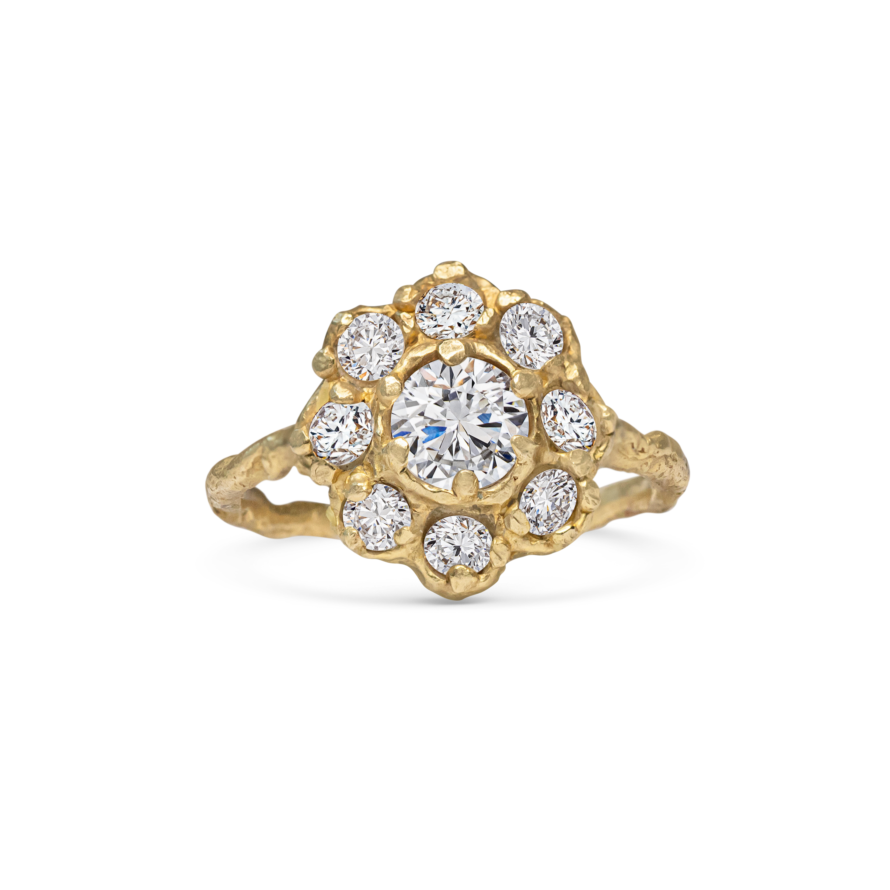 The Diamond Wreath Ring