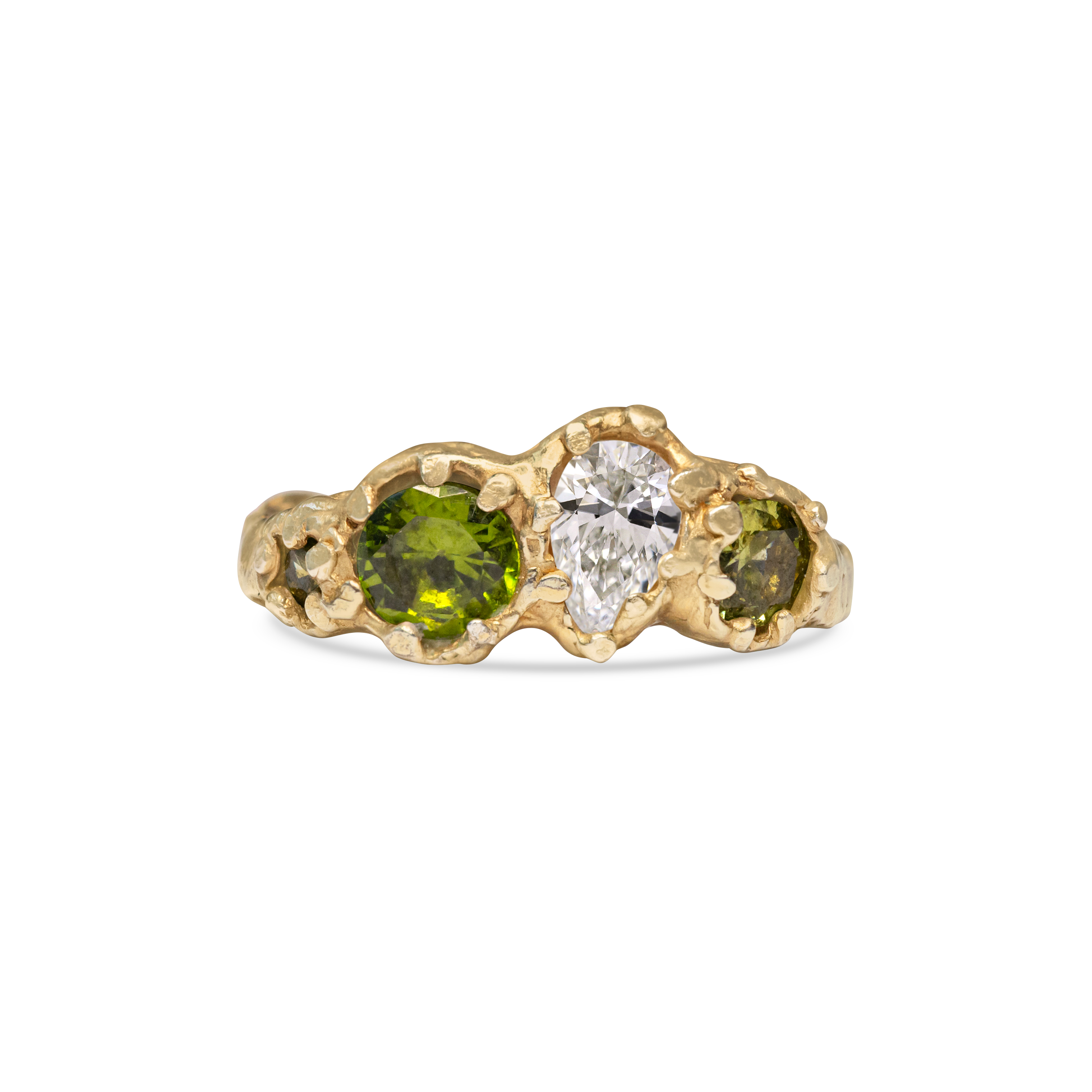 The Verdant Crown Ring