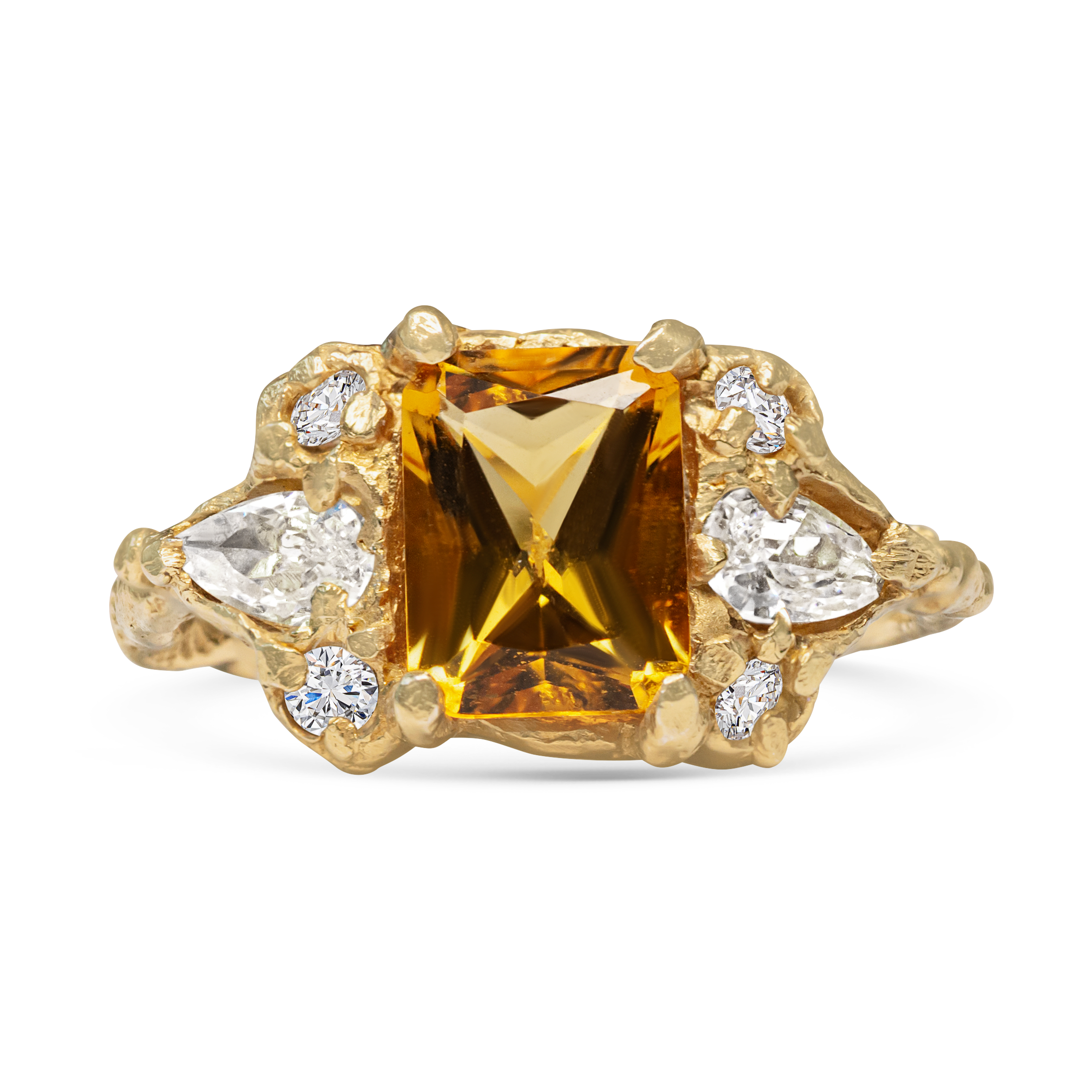 The Citrine Muse Ring