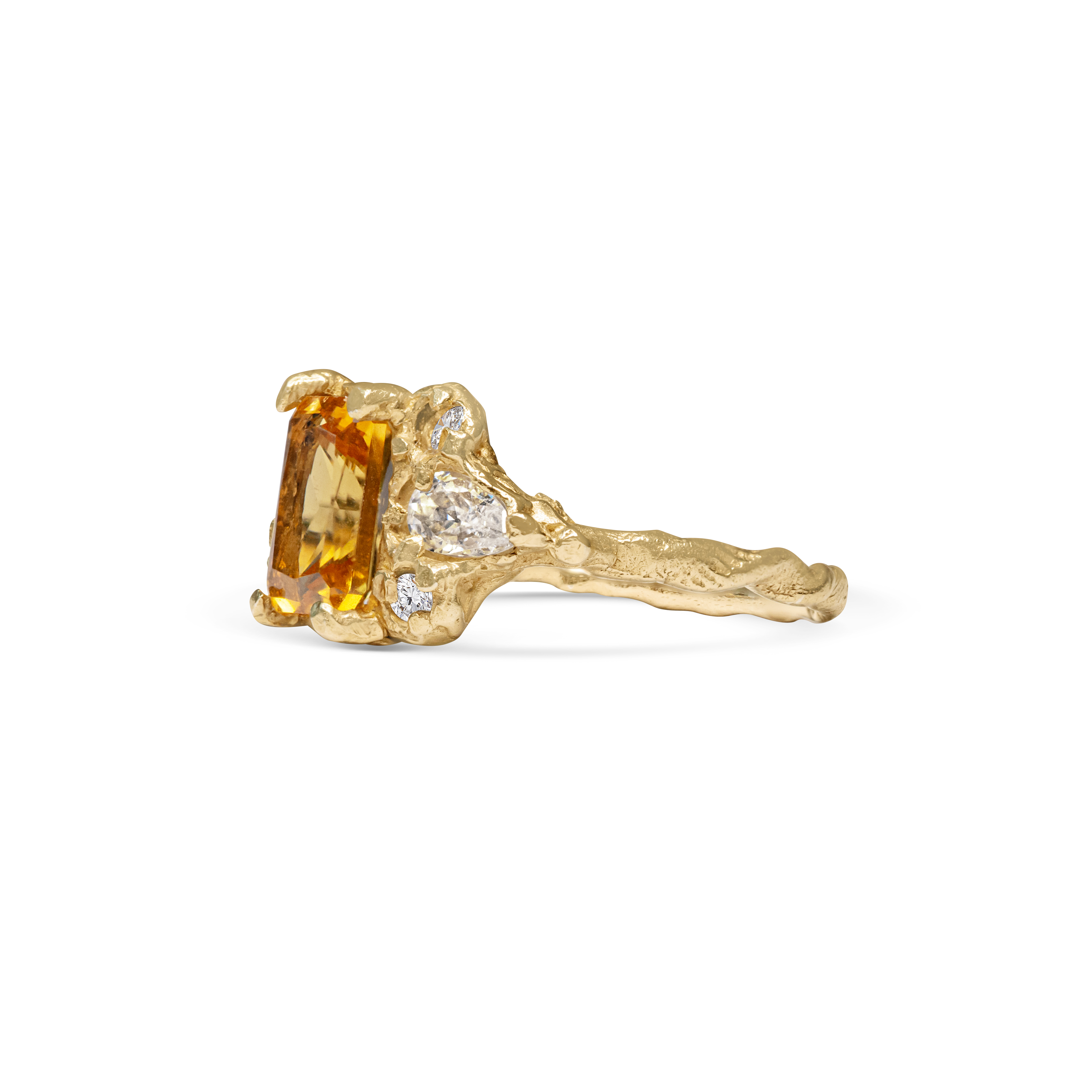 The Citrine Muse Ring