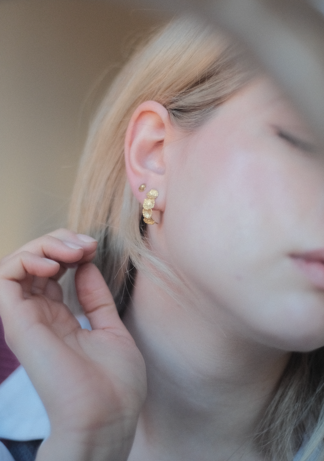 The Forget-me-not hoops *SALE*