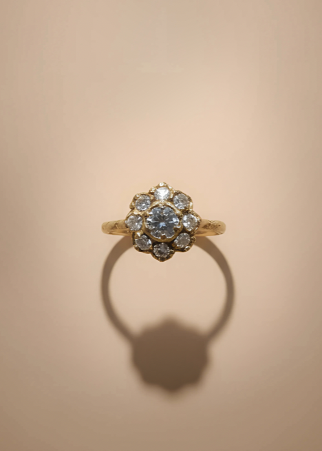The Diamond Wreath Ring